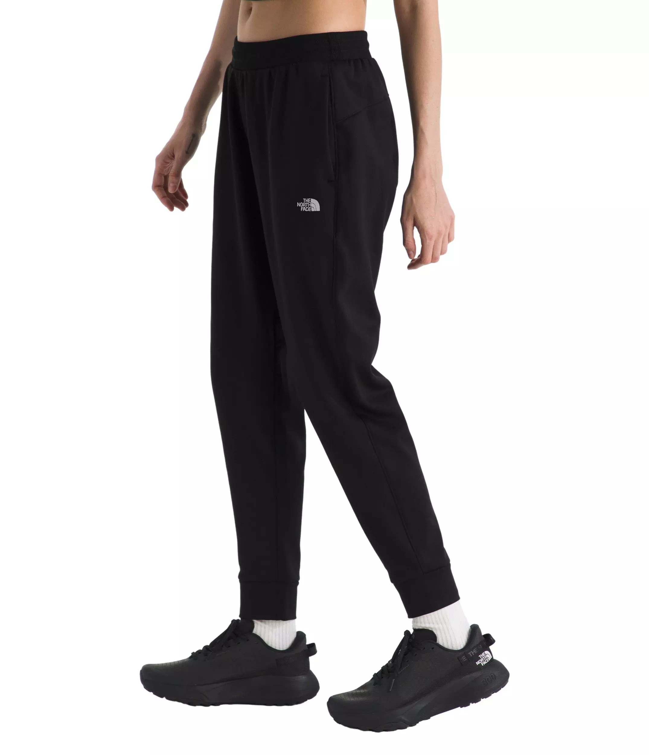 The North Face Women's Performance Fleece SW Pants -Black - BLACK
