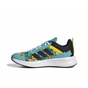 adidas Minecraft Fortarun 4.0 "Mint Ton/Core Black/Yellow" Grade School Girls' Shoe