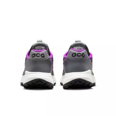 Nike ACG Lowcate "Smoke Grey/Dark Smoke Grey/Vivid Purple" Men's Shoe - GREY/DK GREY/PURPLE
