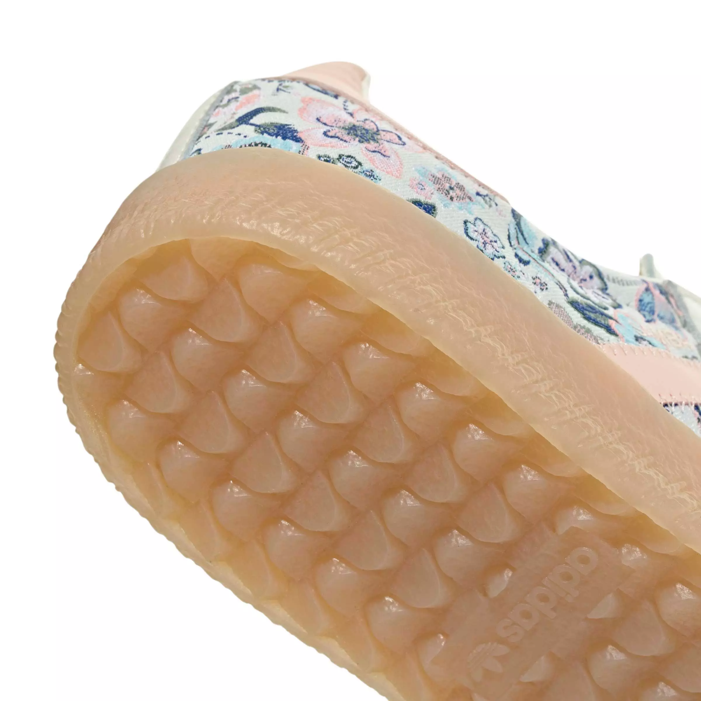 adidas Originals Liberty London Sambae "Off White/Blush Pink/Gum 3" Grade School Girls' Shoe - OFF WHITE/PINK/GUM