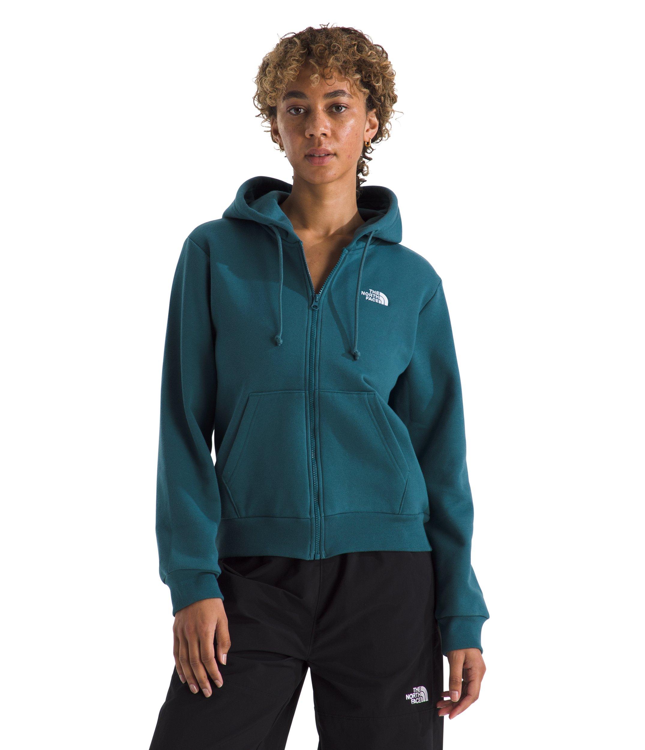 The North Face Women's Evolution Simple Dome Full-Zip Jacket -Teal - TEAL Thumbnail View 1