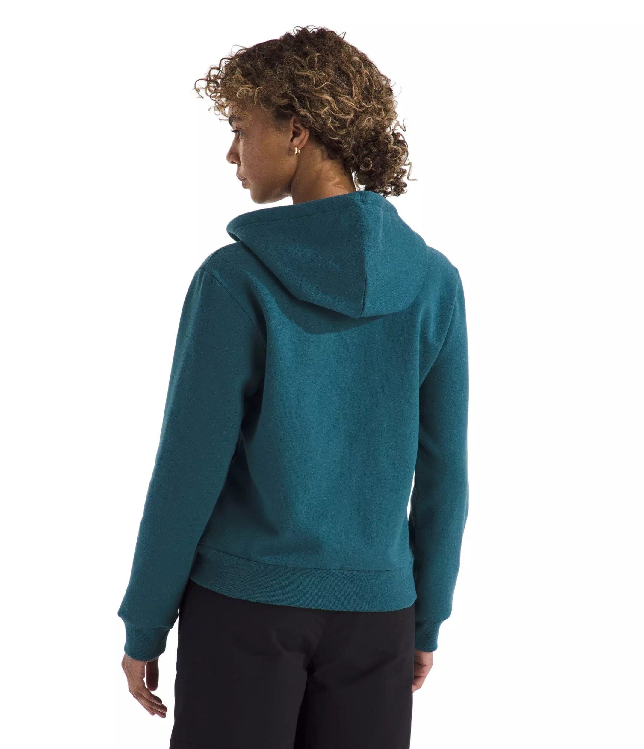 The North Face Women's Evolution Simple Dome Full-Zip Jacket -Teal - TEAL