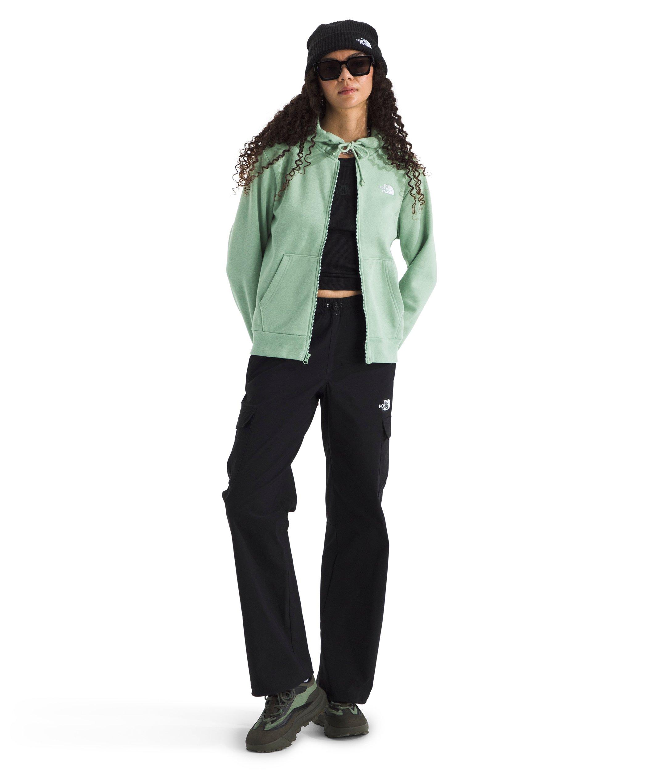 The North Face Women's Evolution Simple Dome Full-Zip Jacket - Green - GREEN Thumbnail View 3