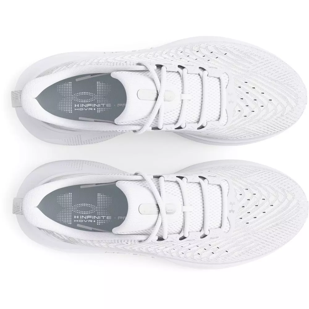 Under Armour Infinite Pro "White/Distant Grey/Halo Grey" Men's Running Shoe - WHITE/GREY/GREY