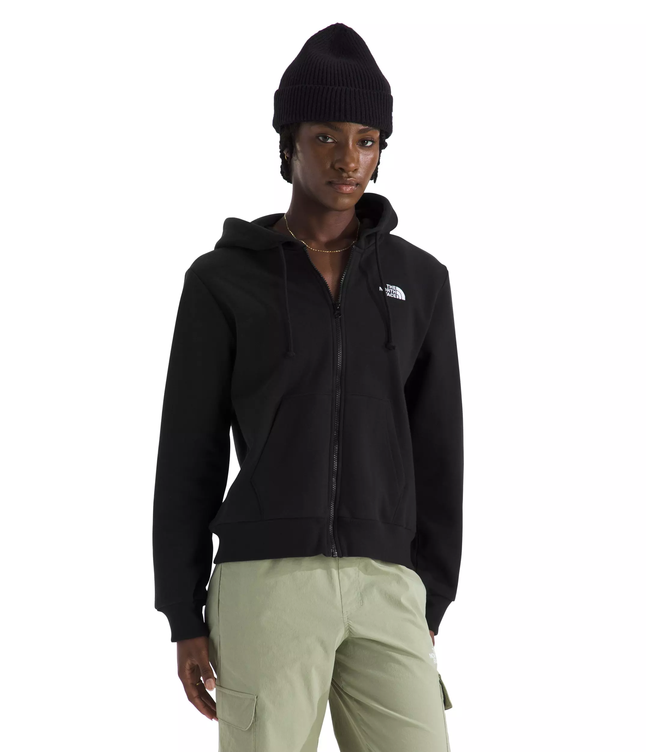 The North Face Women's Evolution Simple Dome Full-Zip Jacket - Black - BLACK