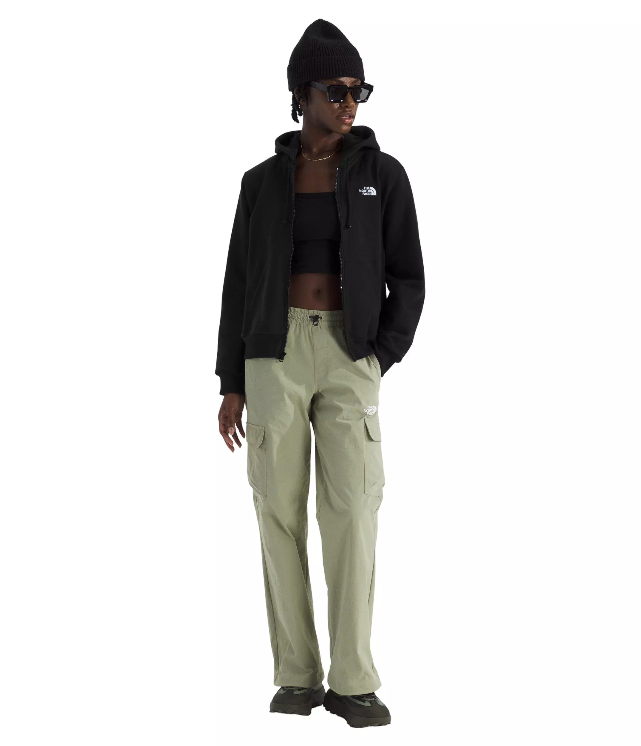 The North Face Women's Evolution Simple Dome Full-Zip Jacket -Black - BLACK