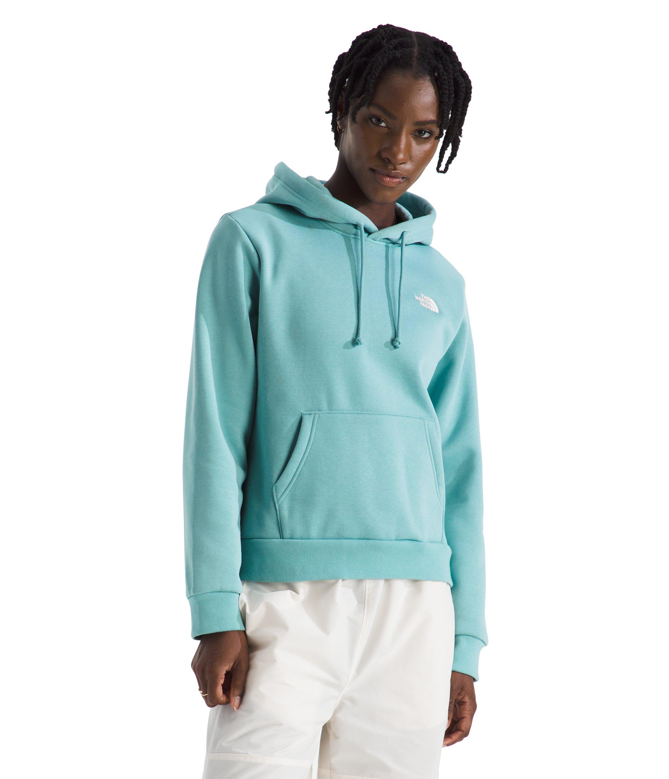 The North Face Women&rsquo;s Evolution Simple Dome Hoodie -Turquoise - TURQUOISE Thumbnail View 1