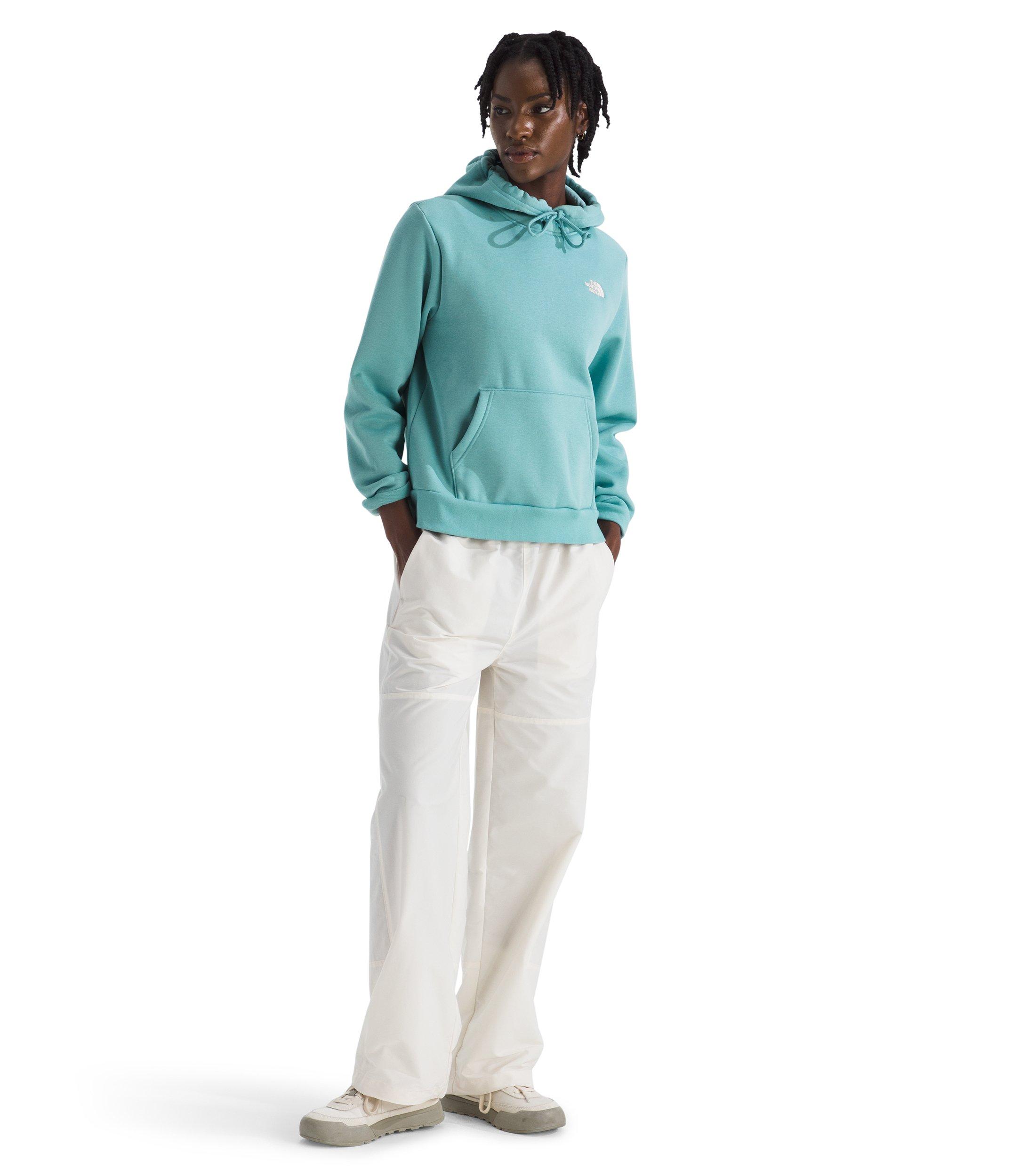 The North Face Women&rsquo;s Evolution Simple Dome Hoodie -Turquoise - TURQUOISE Thumbnail View 3