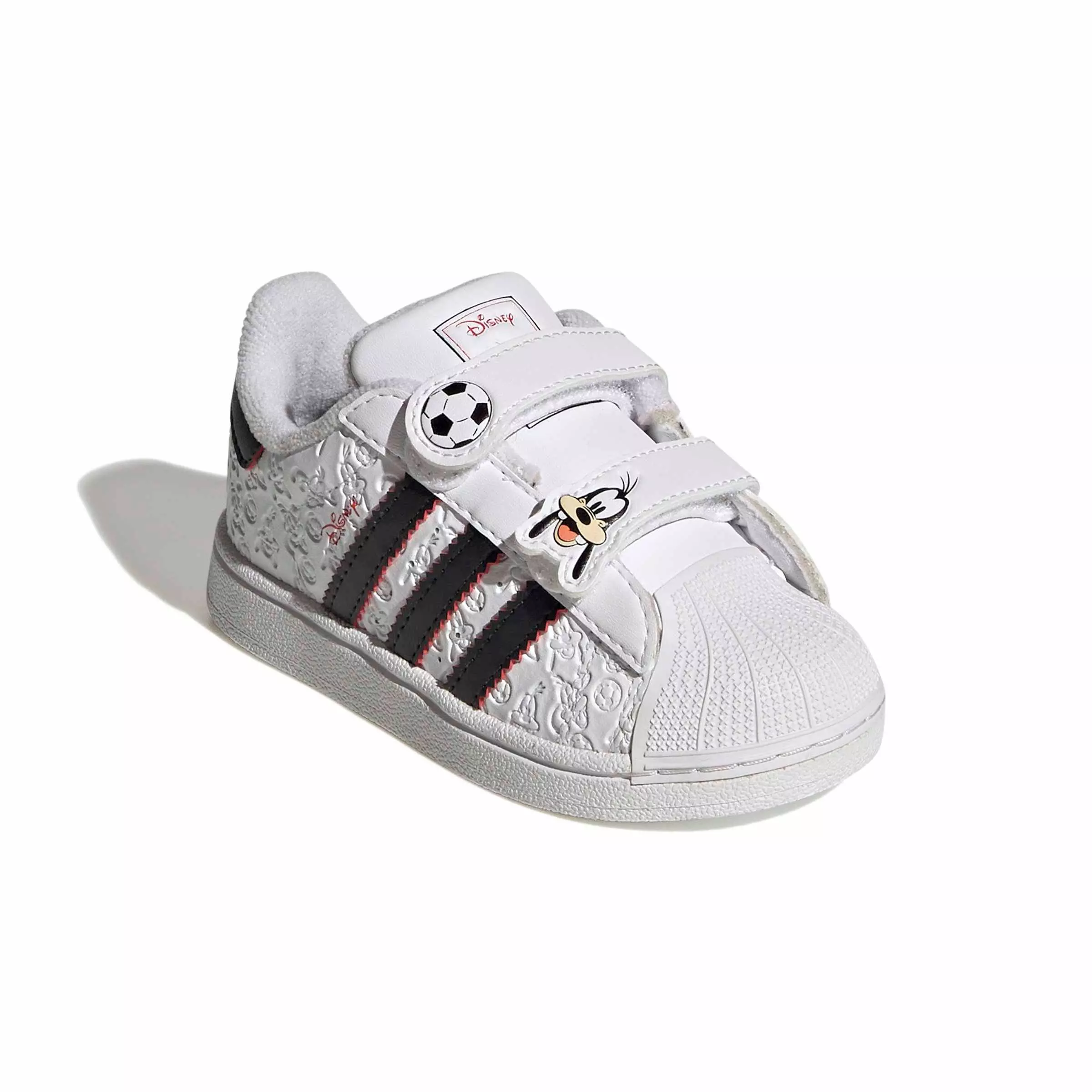 adidas Originals Disney Superstar II CC "Ftwr White/Core Black/Red" Infant Boys' Shoe - WHITE/BLACK/RED