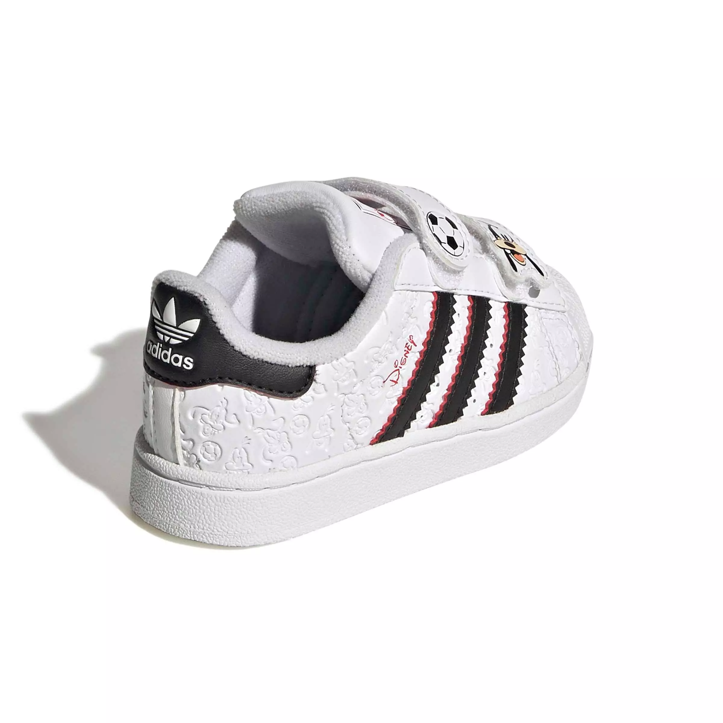 adidas Originals Disney Superstar II CC "Ftwr White/Core Black/Red" Infant Boys' Shoe - WHITE/BLACK/RED