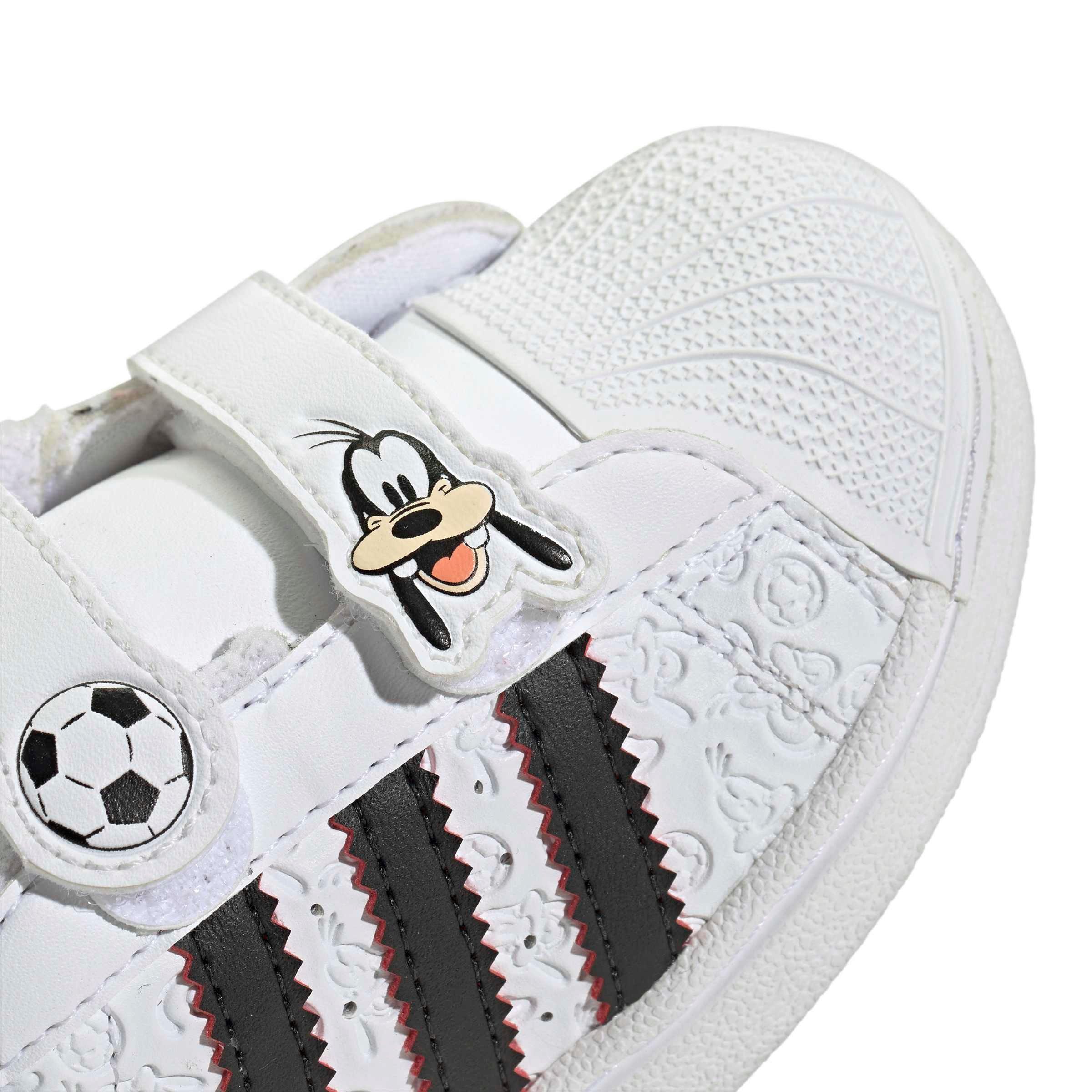 adidas Originals Disney Superstar II CC Infant Boys' "Ftwr White/Core Black/Red" Shoe