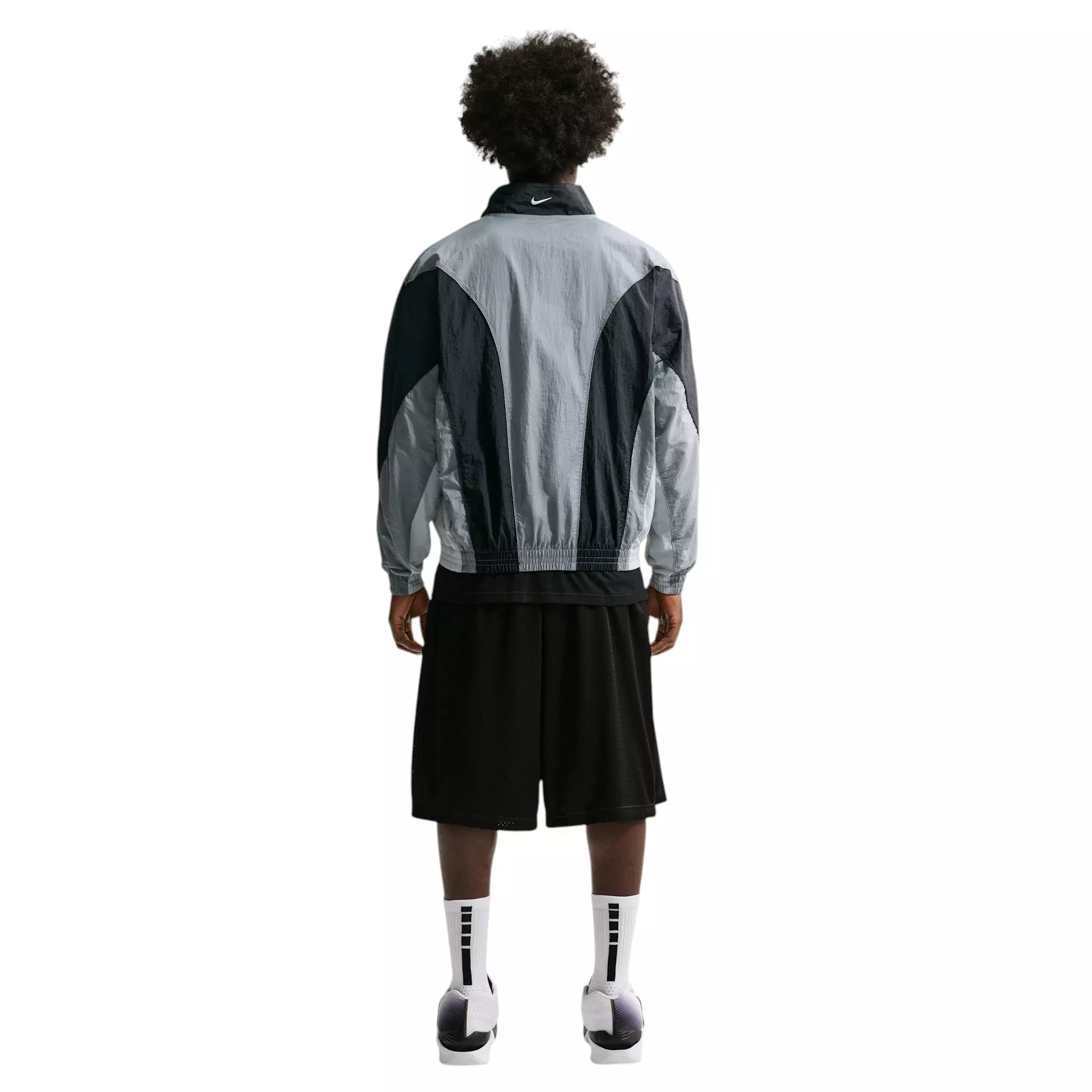 Nike Men's Dri-FIT VR basketball Jacket - Grey/Black - GREY/BLACK