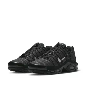 kruis Oude man constant Nike Air Max Plus Utility "Black/Metallic Silver/White" Men's Shoe