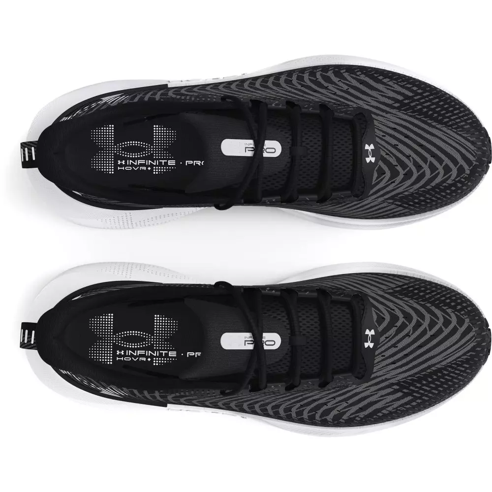 Under Armour Infinite Pro "Black/Castlerock/White" Men's Running Shoe - BLACK/CASTLEROCK/WHITE