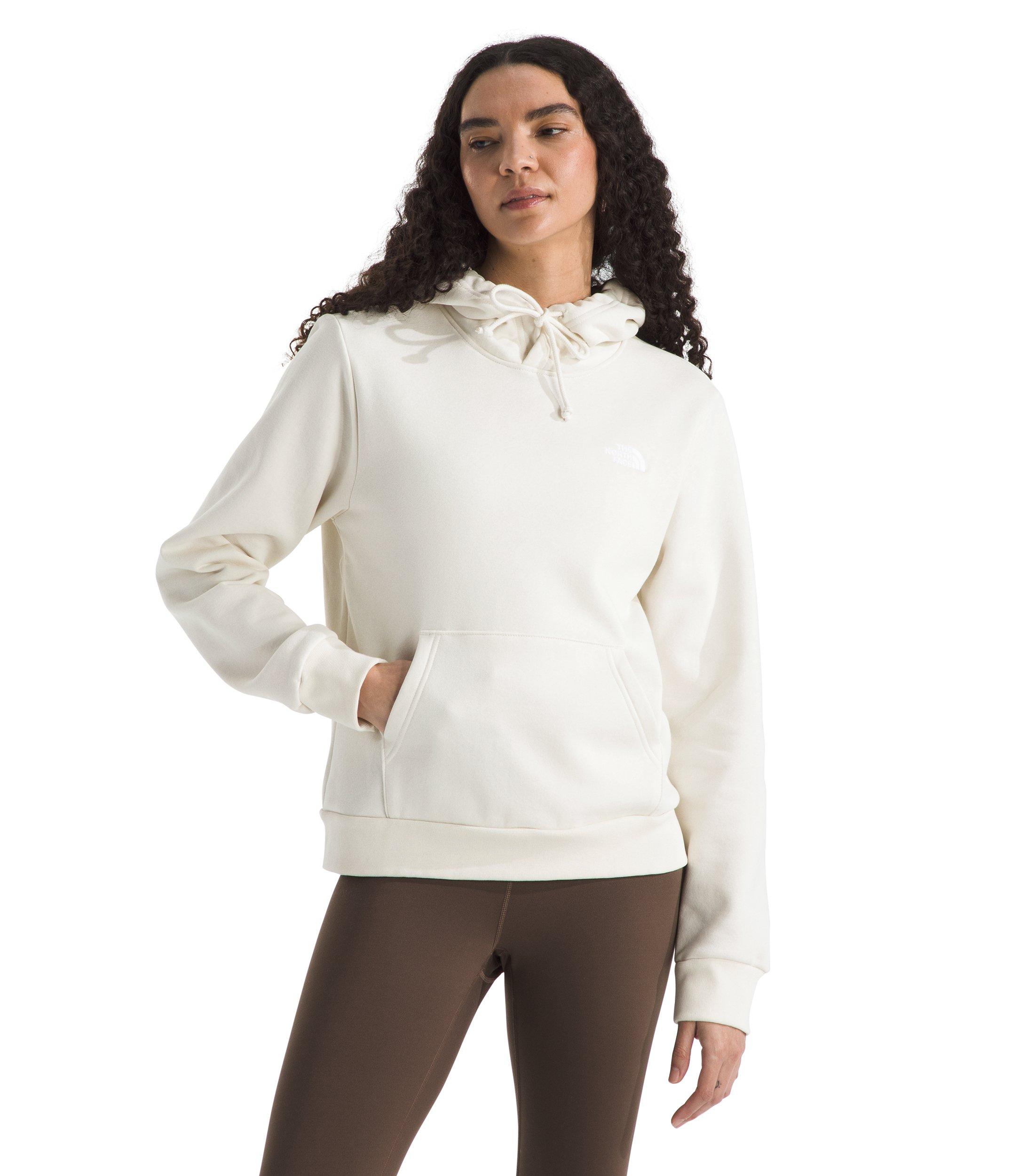 The North Face Women&rsquo;s Evolution Simple Dome Hoodie -White - WHITE Thumbnail View 1