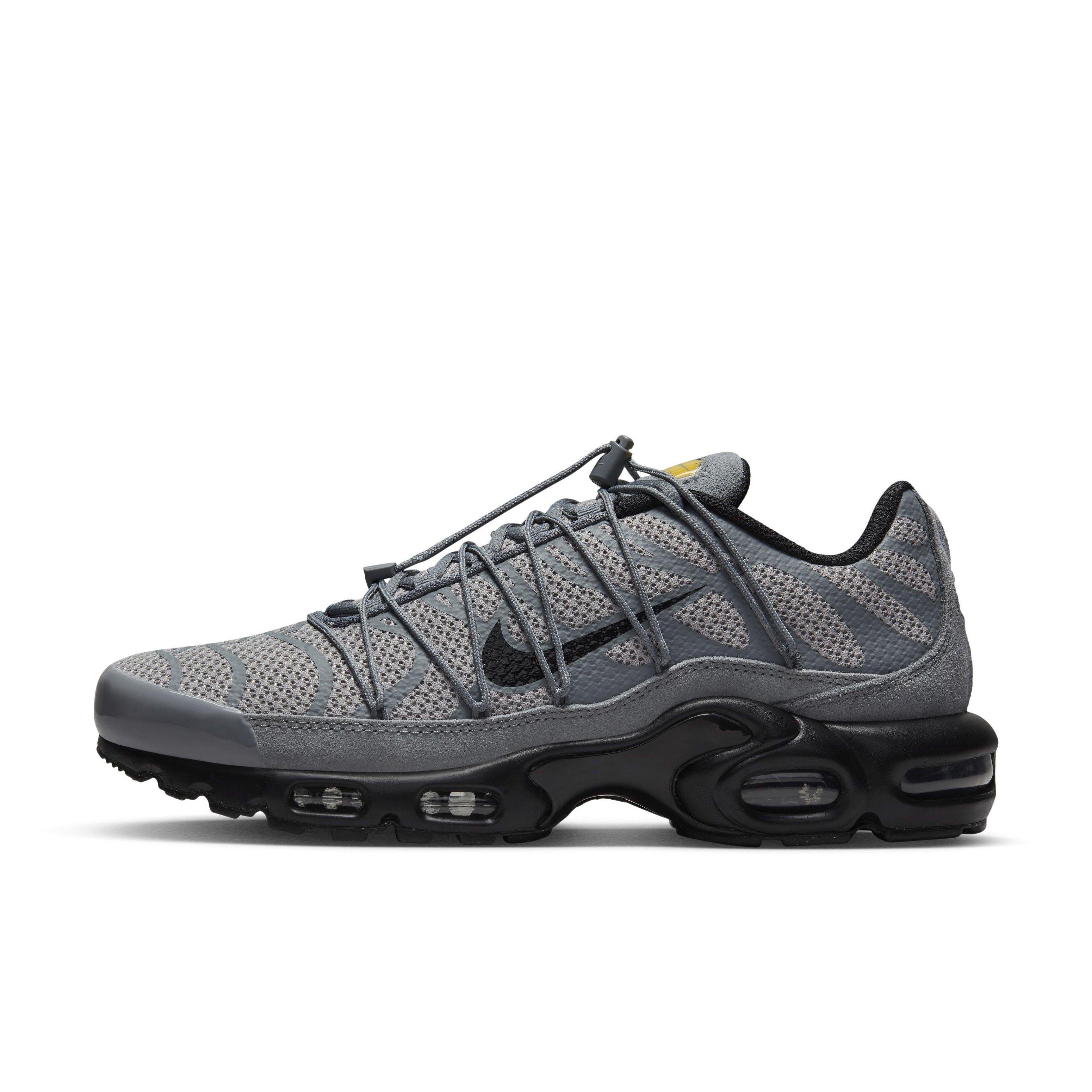 Nike Air Max Plus Utility "Wolf Grey/Black/Cool Grey/Varsity Maize" Men's Shoe - GREY/BLACK/GREY/MAIZE Thumbnail View 2