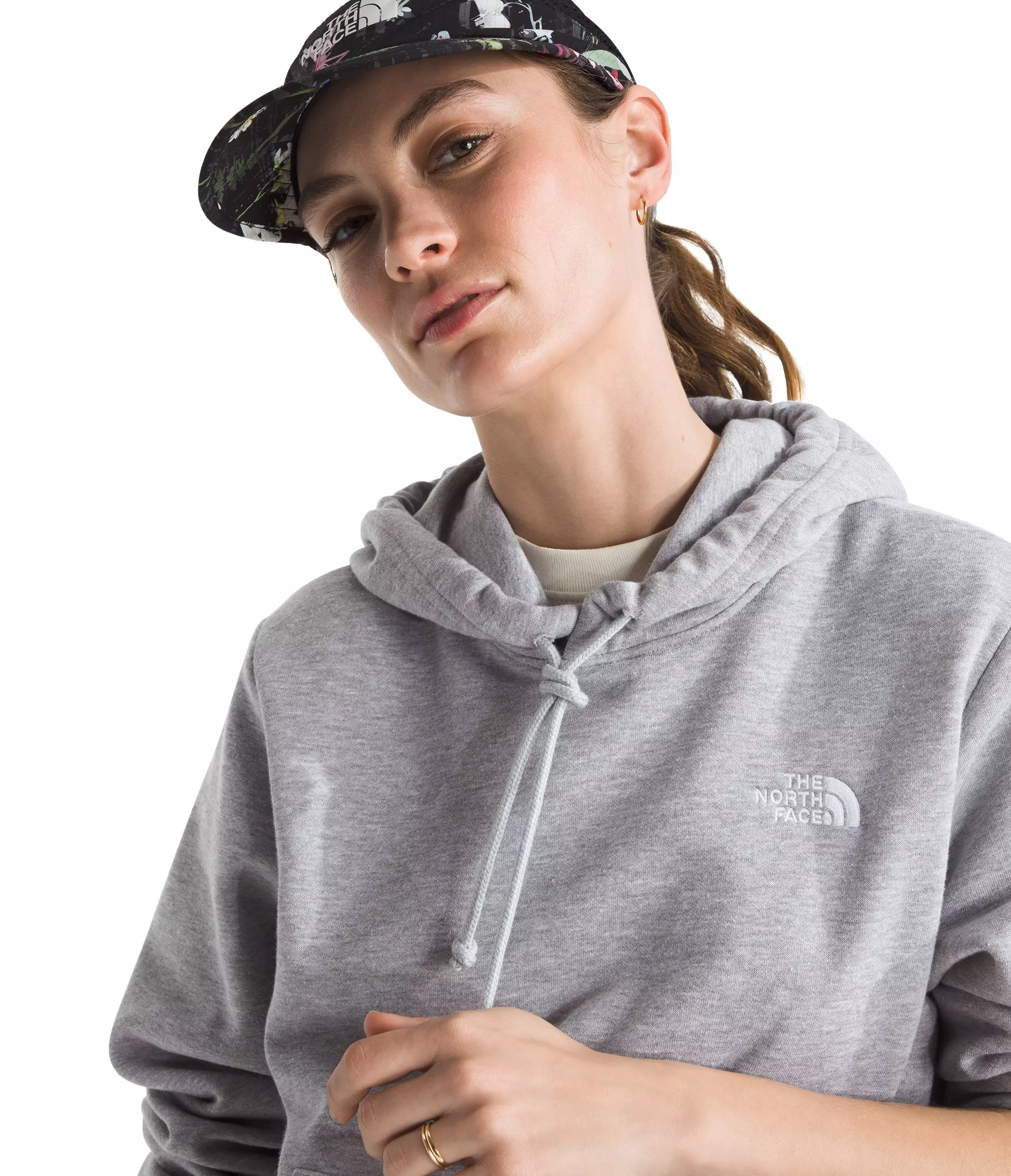 The North Face Women&rsquo;s Evolution Simple Dome Hoodie - Grey - GREY