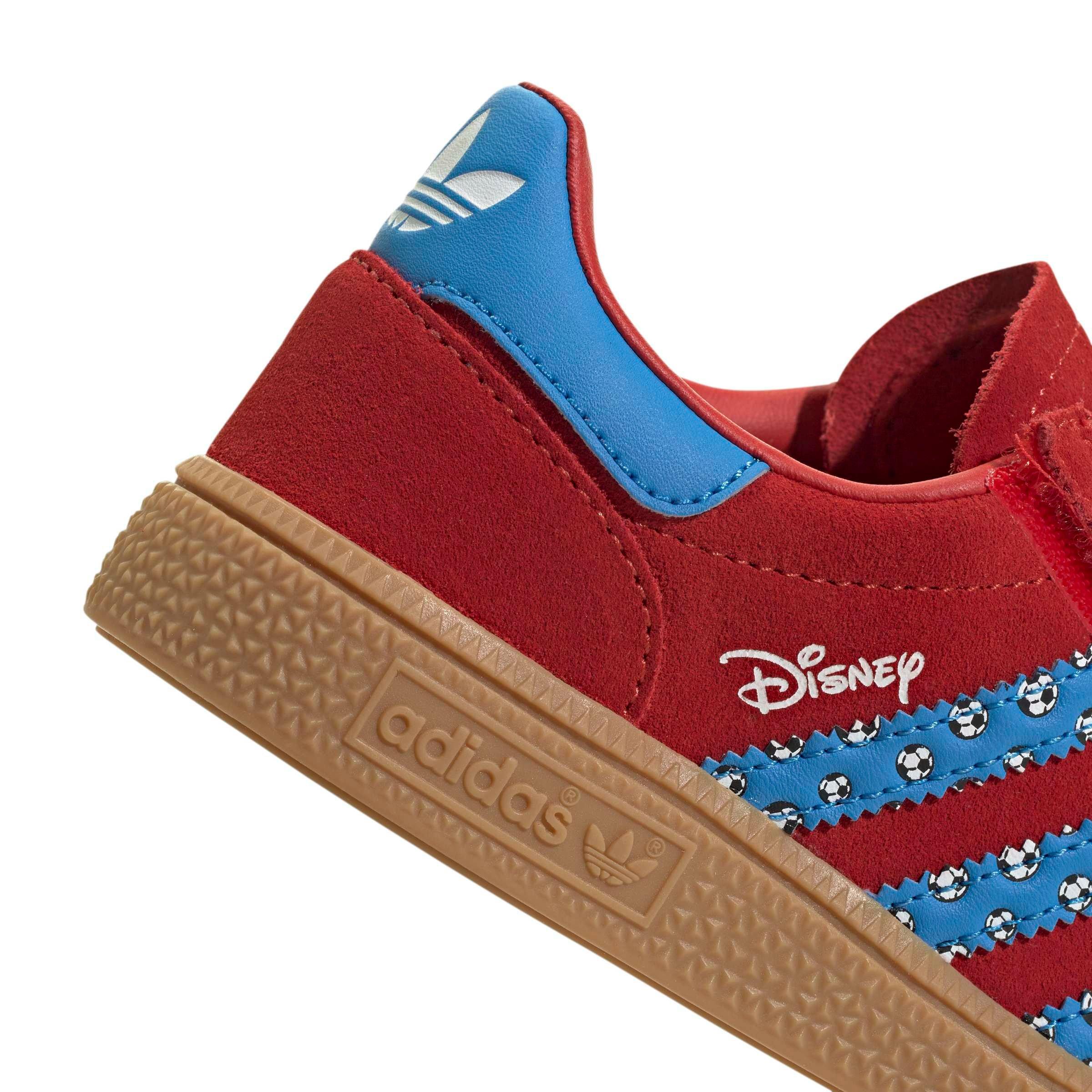 adidas Originals Disney Handball Spezial CCEL Preschool Boys' "Red/Lucid Ray Blue/Gum 3" Shoe