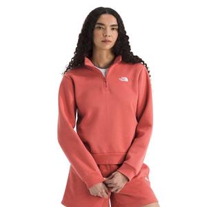 The North Face Women's Evolution EMB 1/4-Zip -Orange
