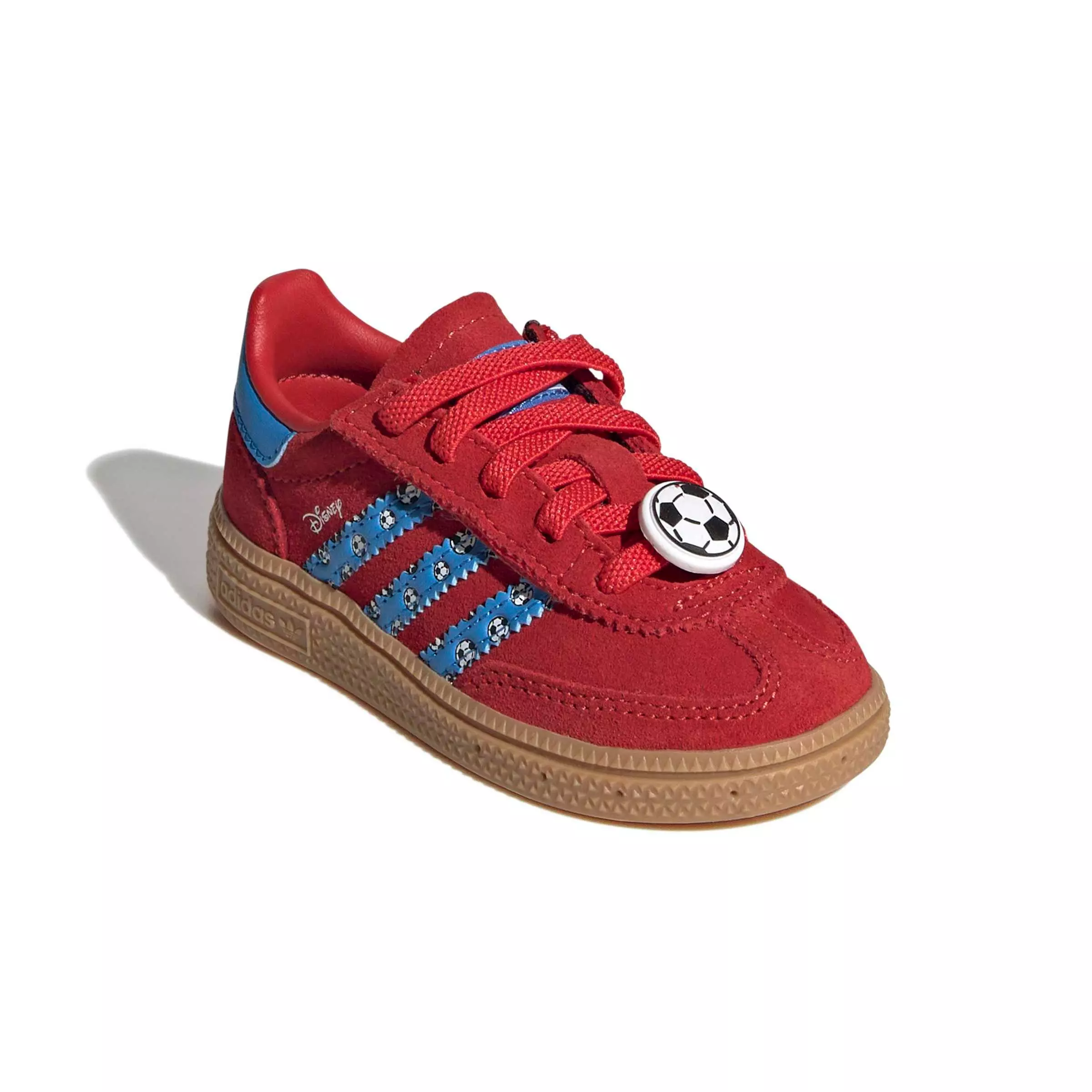 adidas Originals Disney Handball Spezial CCEL "Red/Lucid Ray Blue/Gum 3" Infant Boys' Shoe - RED/BLUE/GUM