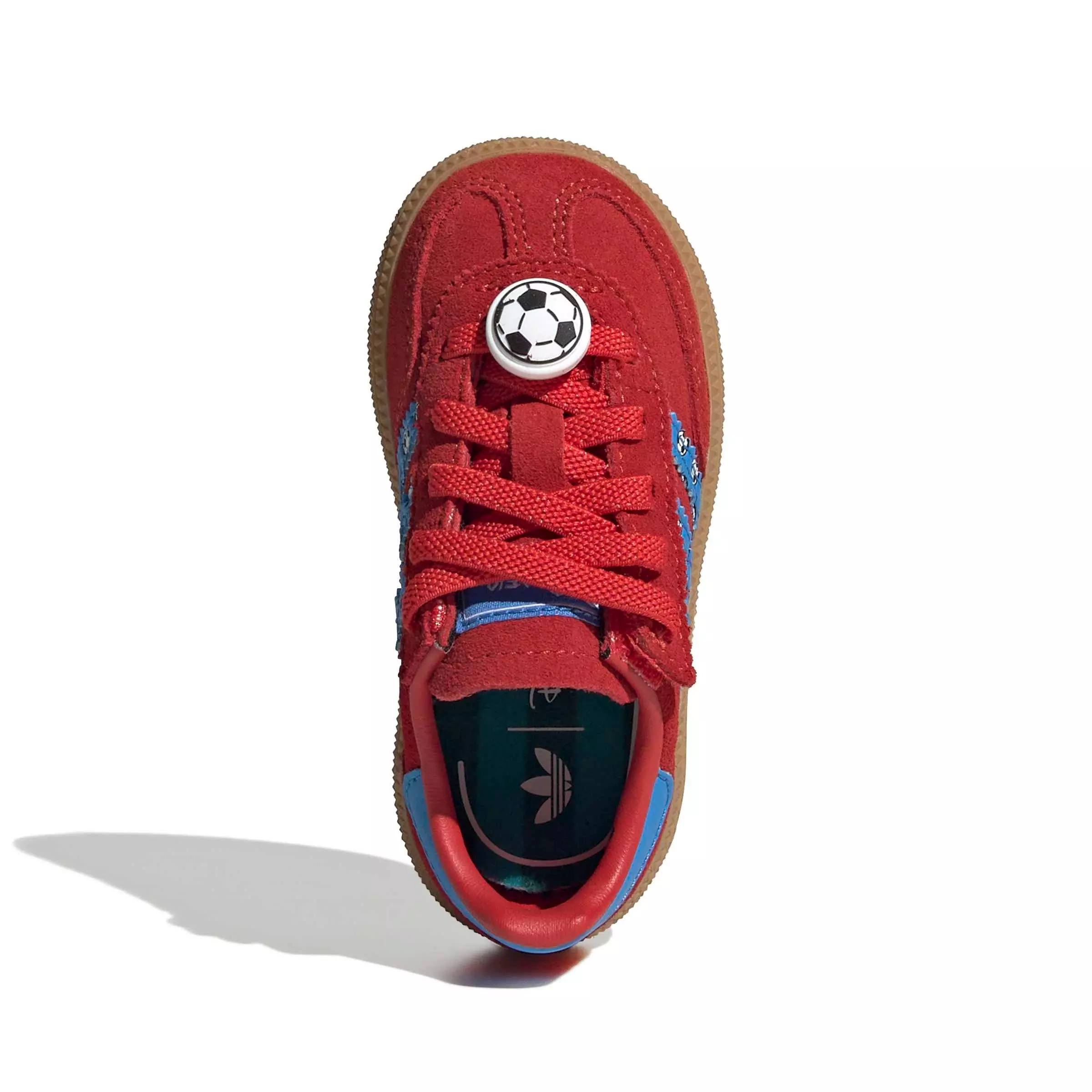 adidas Originals Disney Handball Spezial CCEL "Red/Lucid Ray Blue/Gum 3" Infant Boys' Shoe - RED/BLUE/GUM