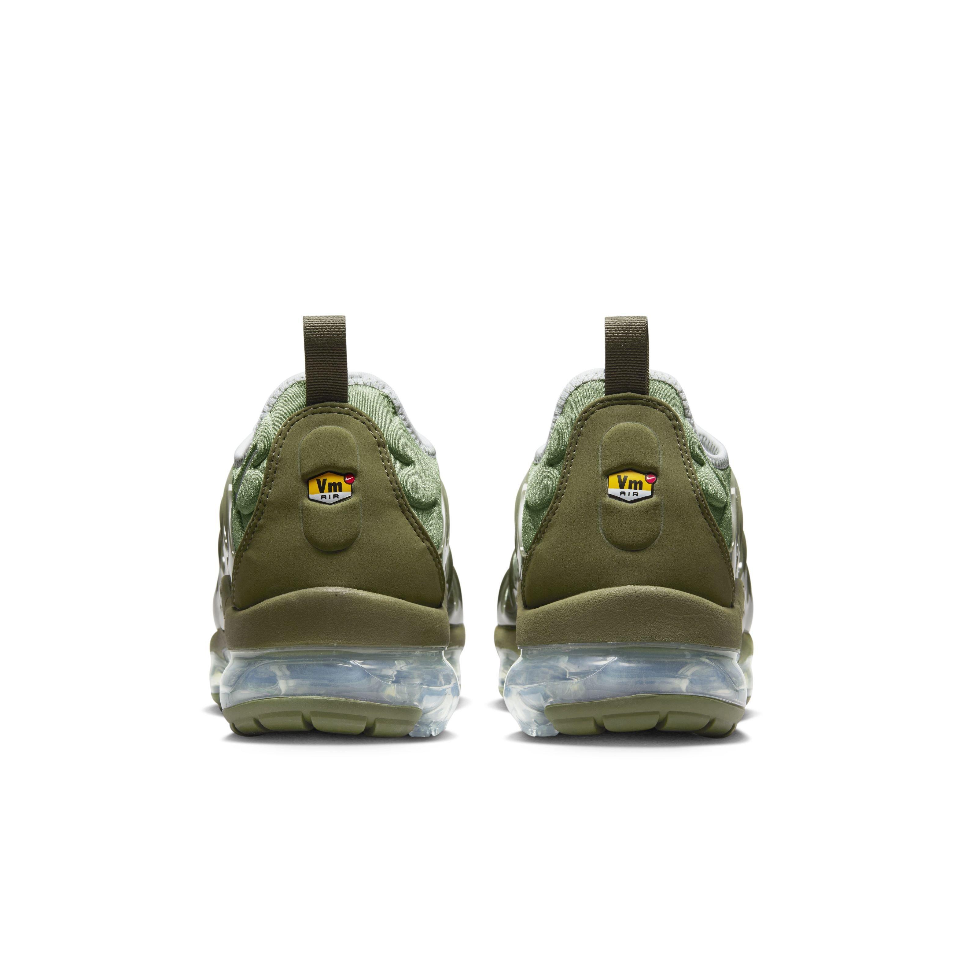 Nike Air VaporMax Plus "Oil Green/White/Medium Olive" Men's Shoe - GREEN/WHITE/MD OLIVE Thumbnail View 5