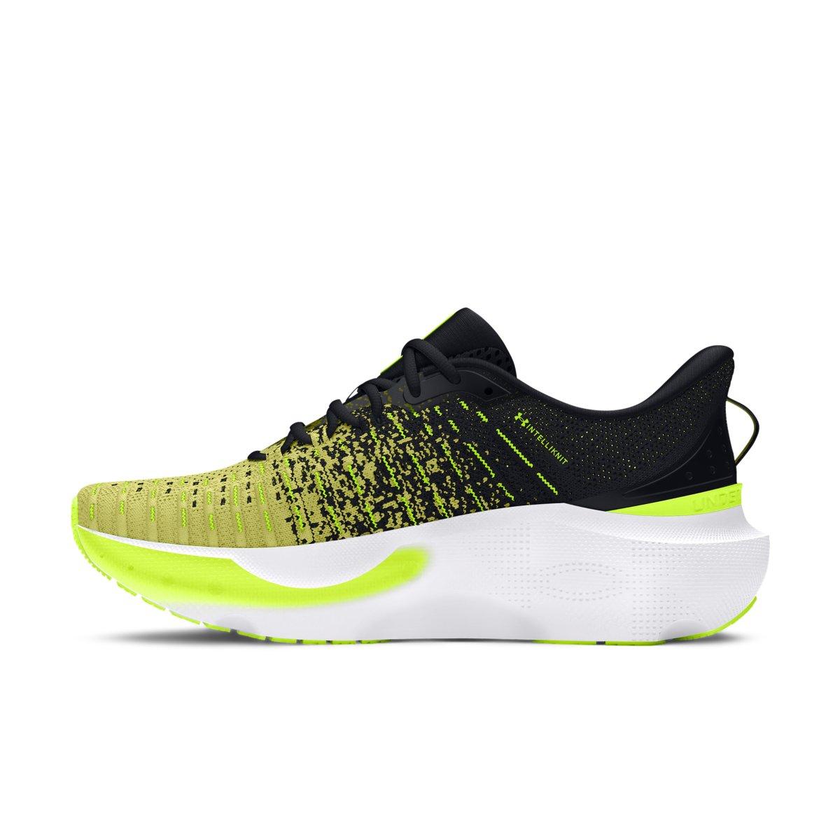 Under Armour Infinite Elite "Black/Sonic Yellow/High Vis Yellow" Men's Running Shoe - BLACK/YELLOW/YELLOW Thumbnail View 2