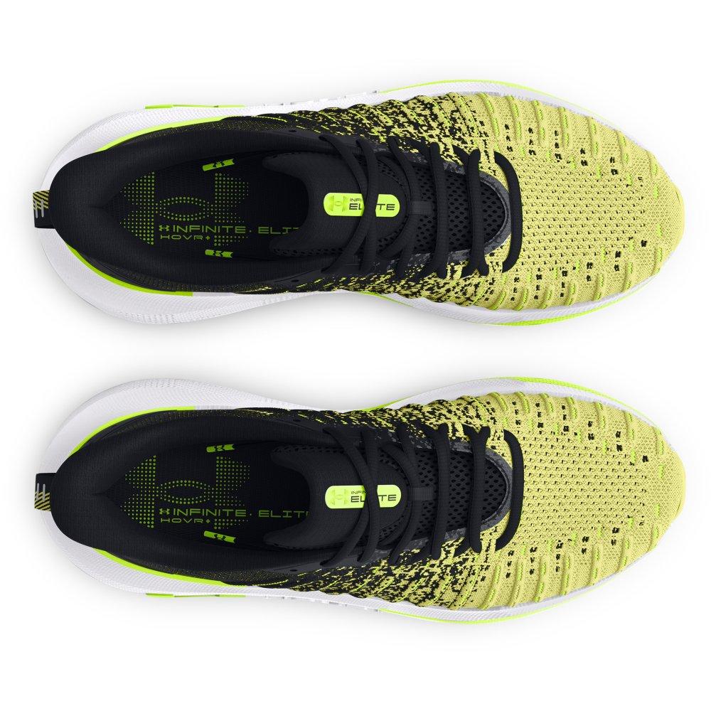 Under Armour Infinite Elite "Black/Sonic Yellow/High Vis Yellow" Men's Running Shoe - BLACK/YELLOW/YELLOW Thumbnail View 3