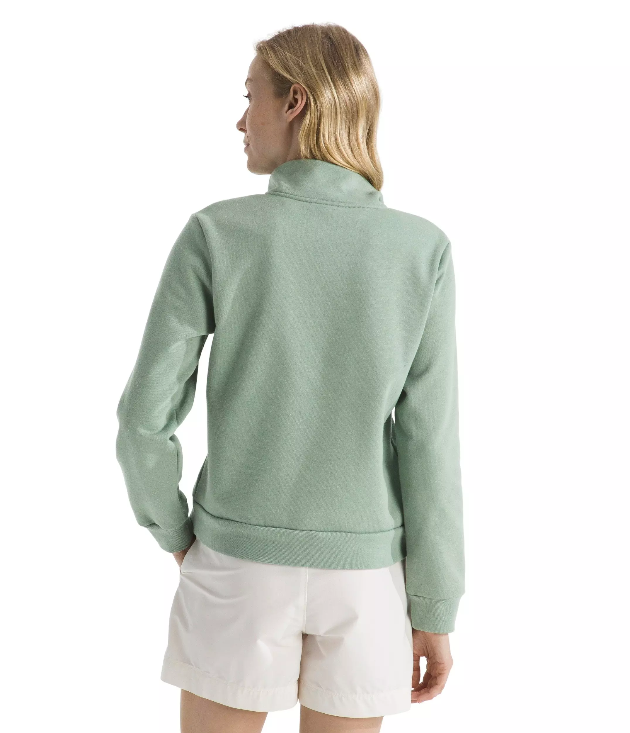 The North Face Women's Evolution EMB 1/4-Zip - Green - GREEN