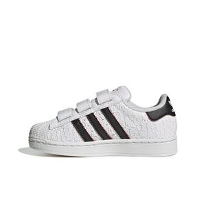 adidas Originals Disney Superstar II CC "Ftwr White/Core Black/Red" Preschool Boys' Shoe