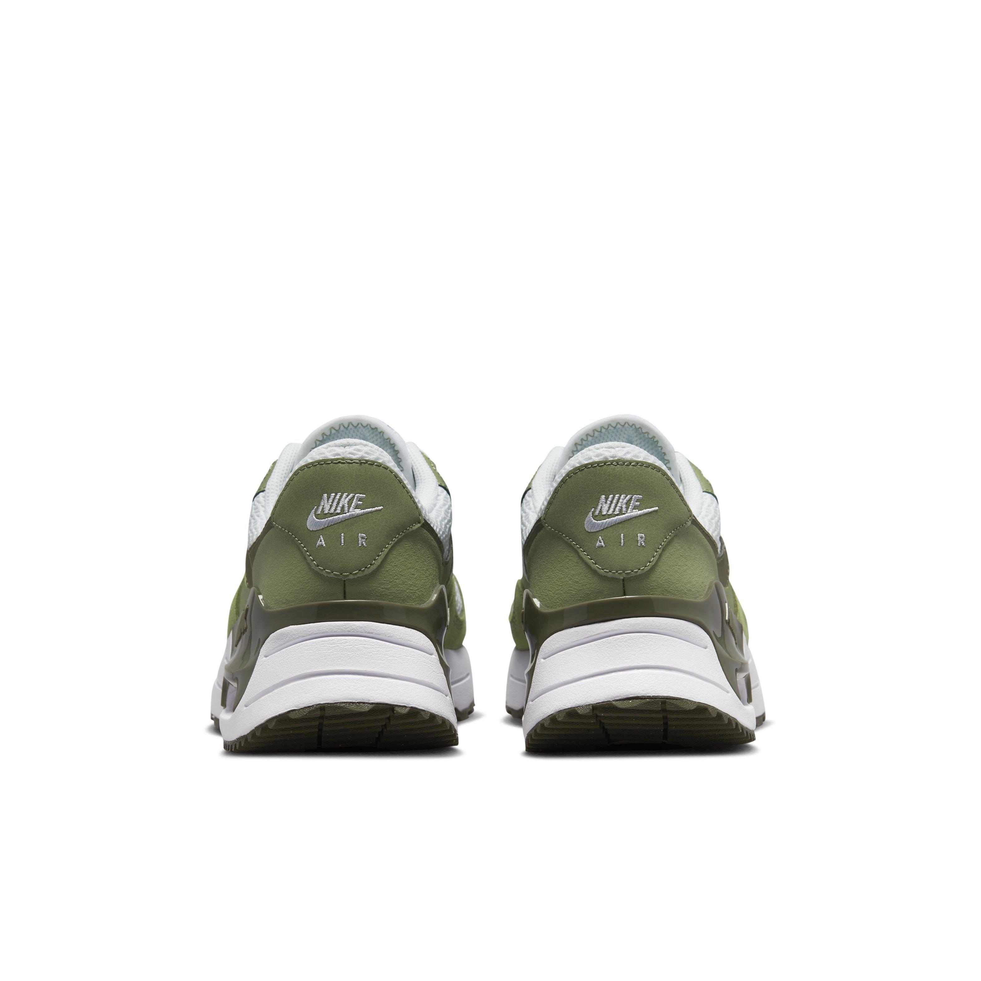 Gama de Cilios Vagabundo Nike Air Max SYSTM "White/Medium Olive/Oil Green" Men's Shoe