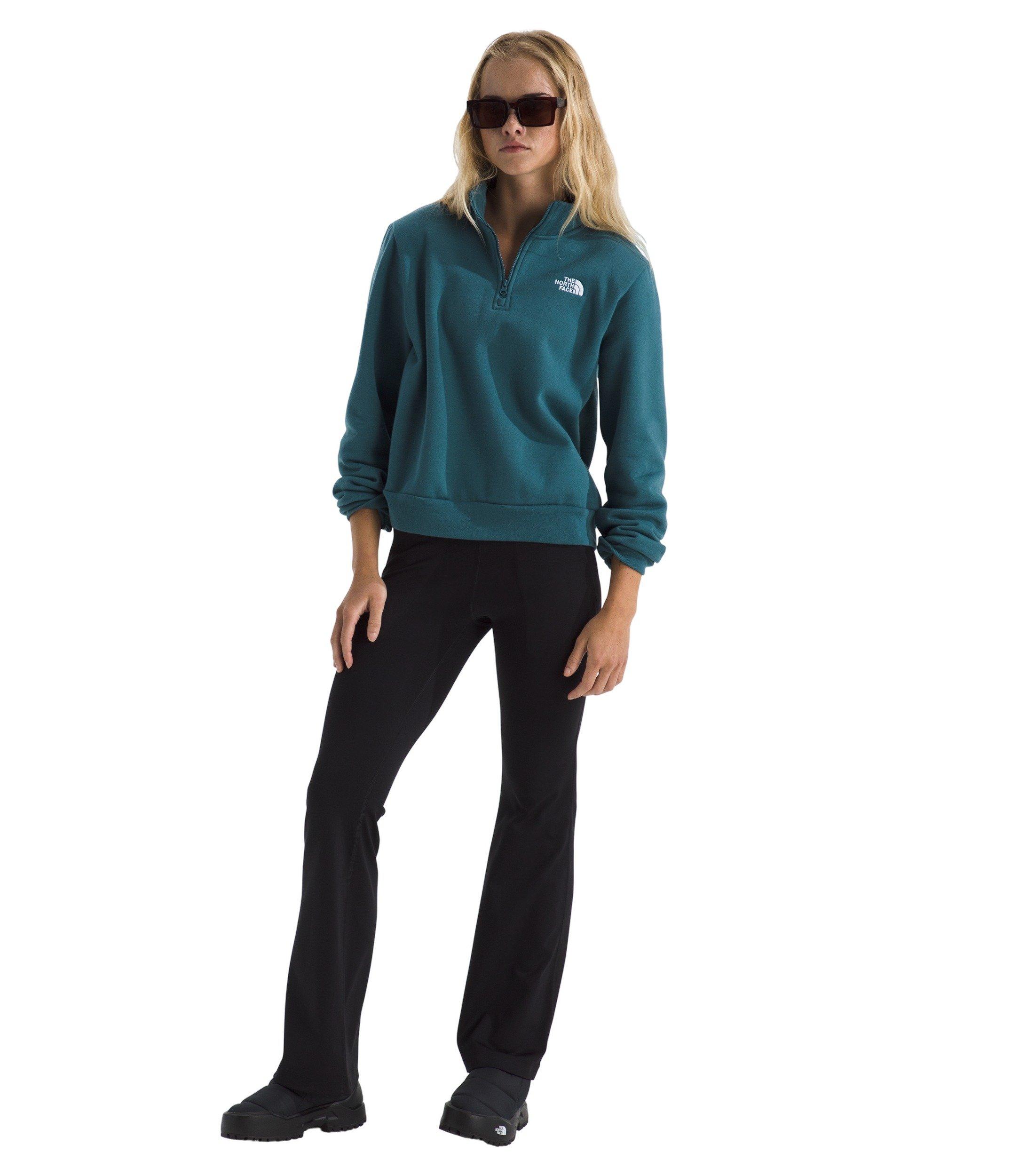 The North Face Women's Evolution EMB 1/4-Zip -COLOR - BLACK Thumbnail View 3