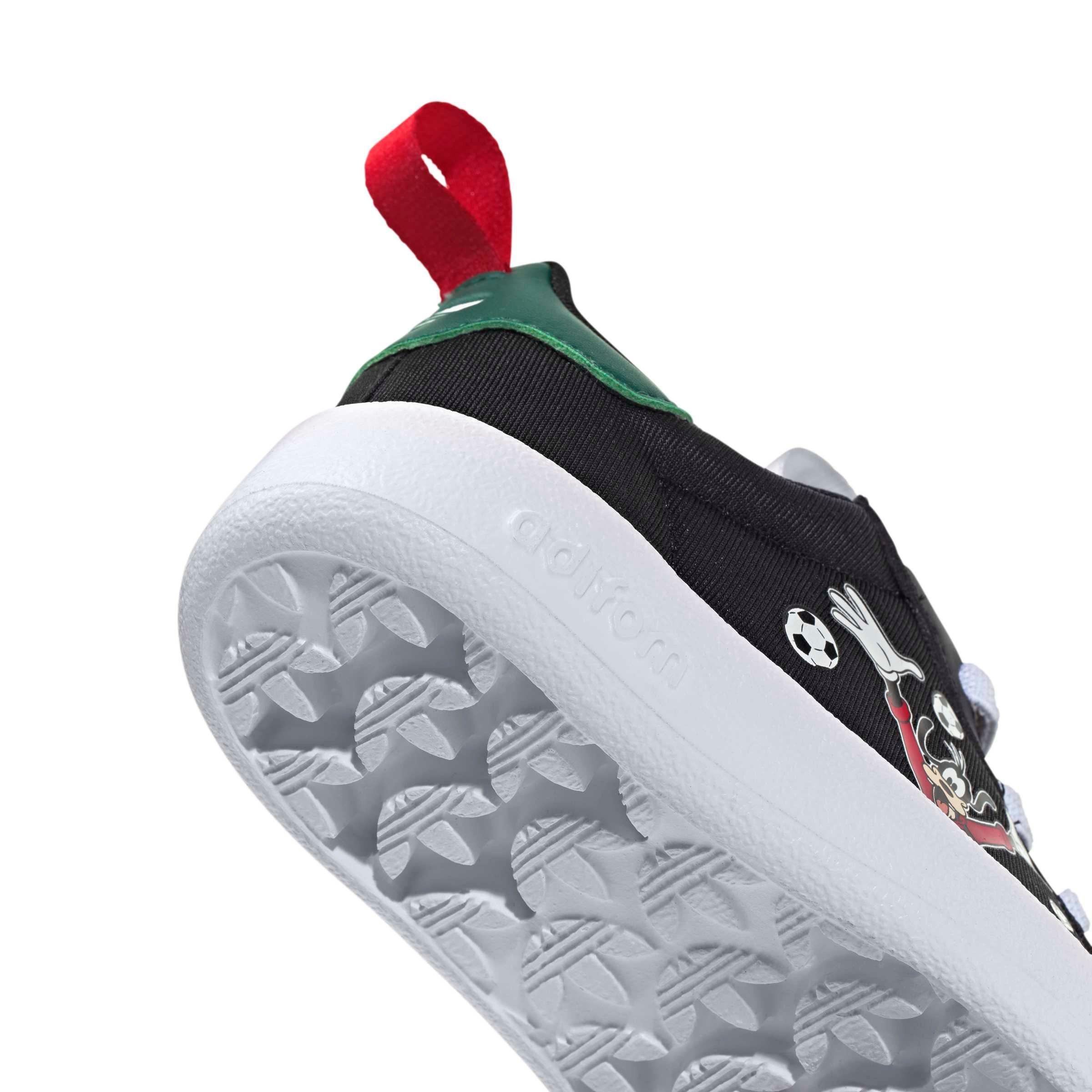adidas Originals Disney Adifoam Superstar 360 "Black/Collegiate Green/Scarlet" Infant Boys' Shoe - BLACK/GREEN/SCARLET Thumbnail View 8
