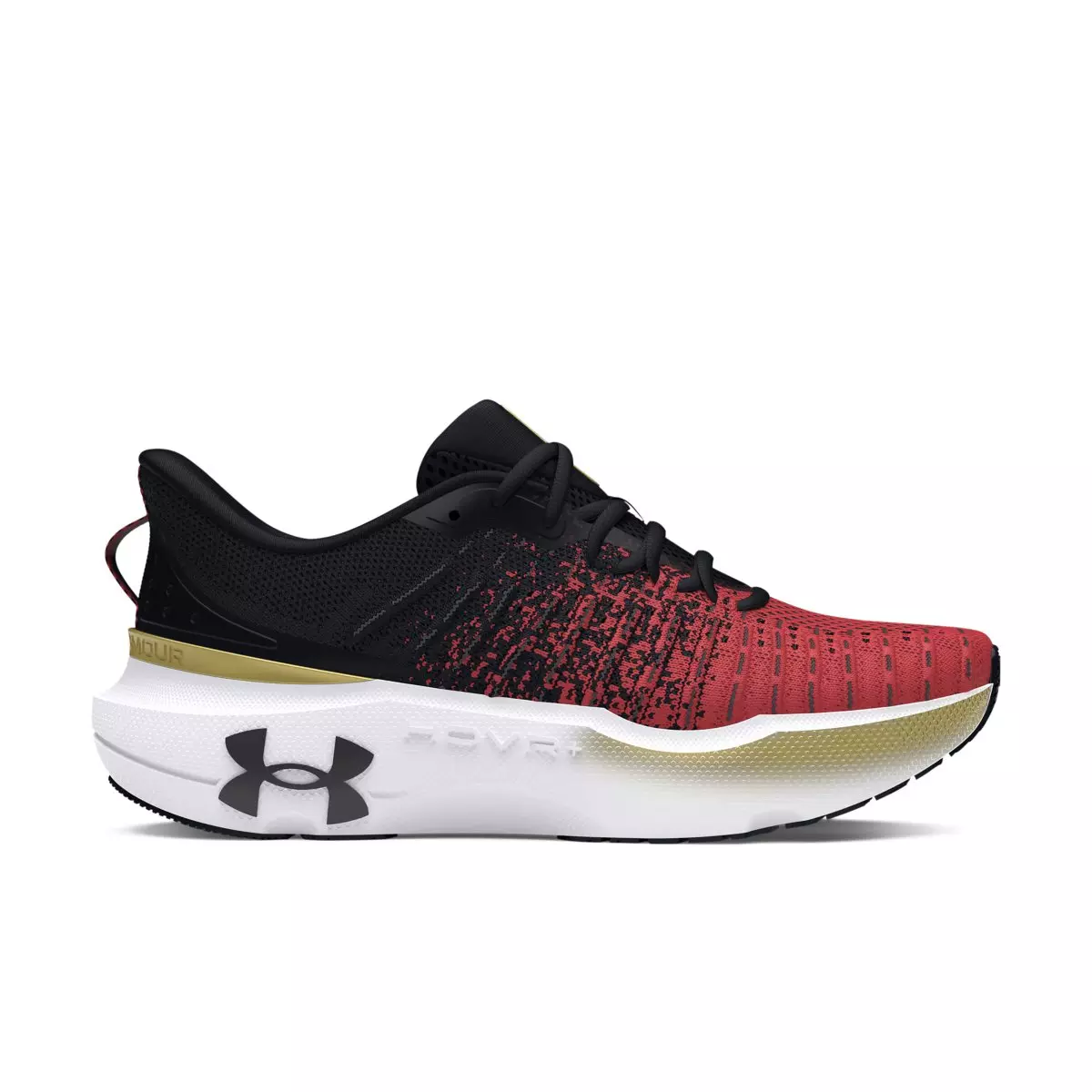 Under Armour Infinite Elite Black/Red Solstice/Metallic Gold Men's Running  Shoe - Hibbett