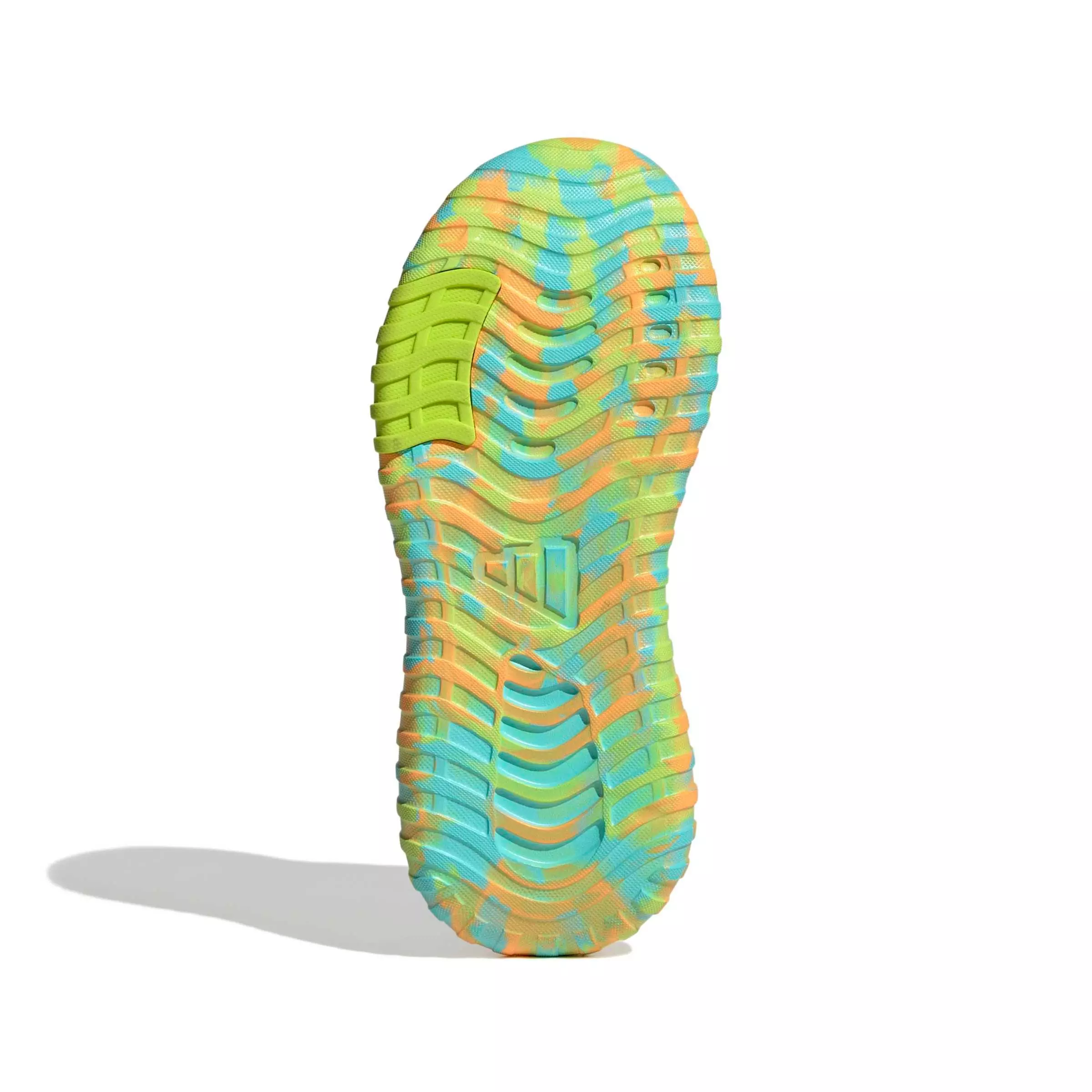 adidas Kaptir 4.0 "Grey Two/Solar Slime/Flash Aqua" Preschool Boys' Shoe - GREY/SLIME/AQUA