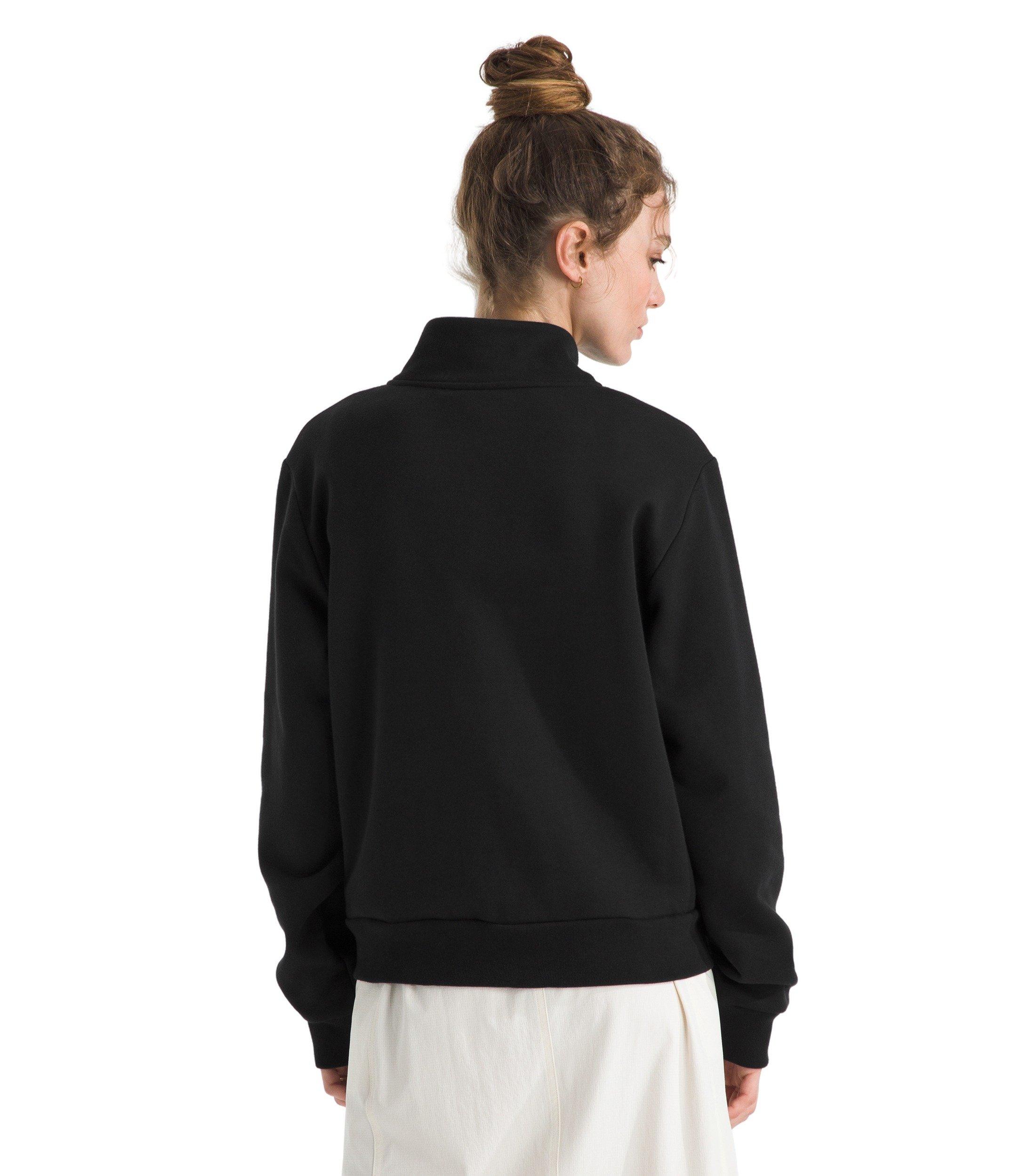 The North Face Women's Evolution EMB 1/4-Zip -Black - BLACK Thumbnail View 2