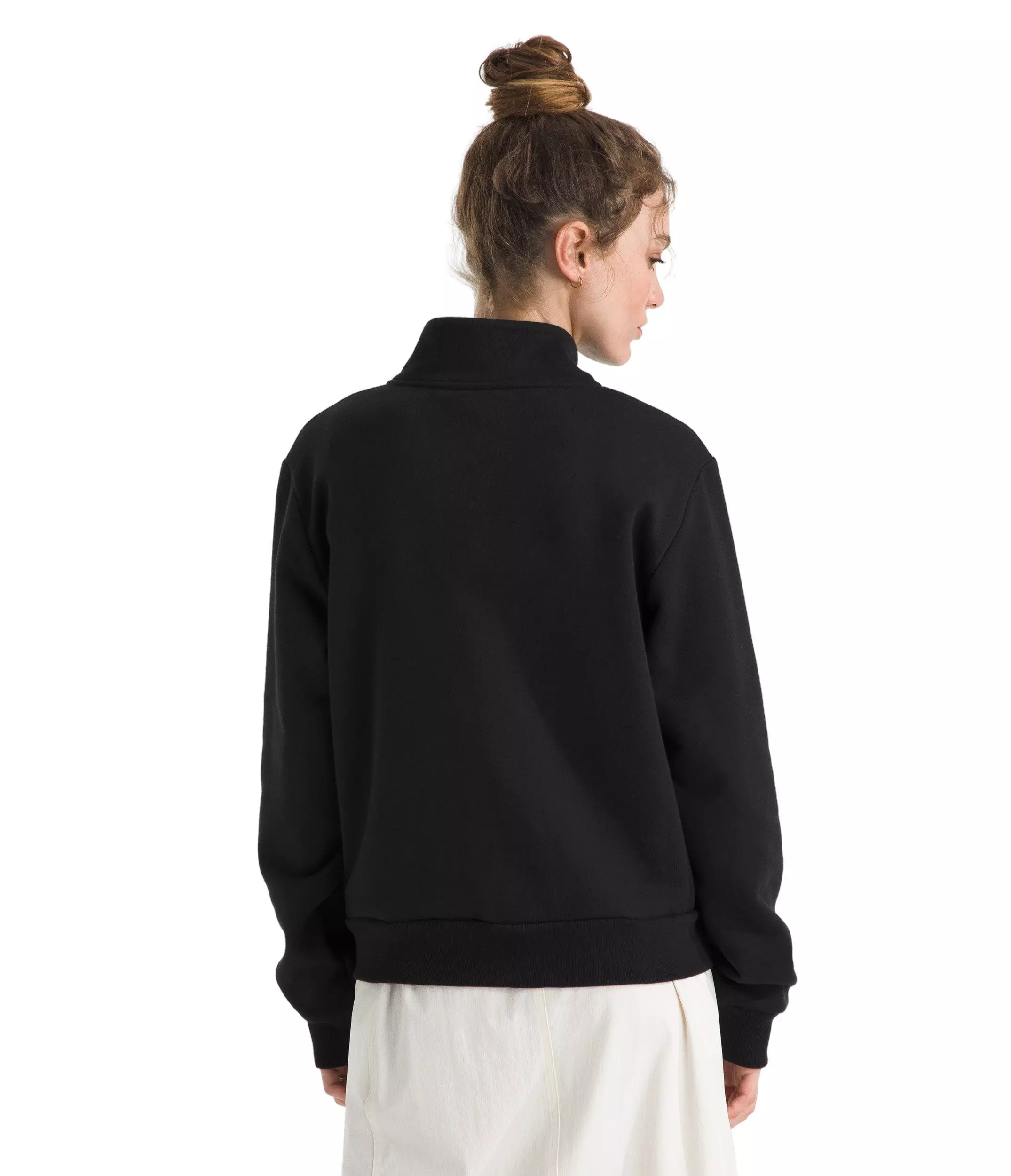 The North Face Women's Evolution EMB 1/4-Zip -Black - BLACK
