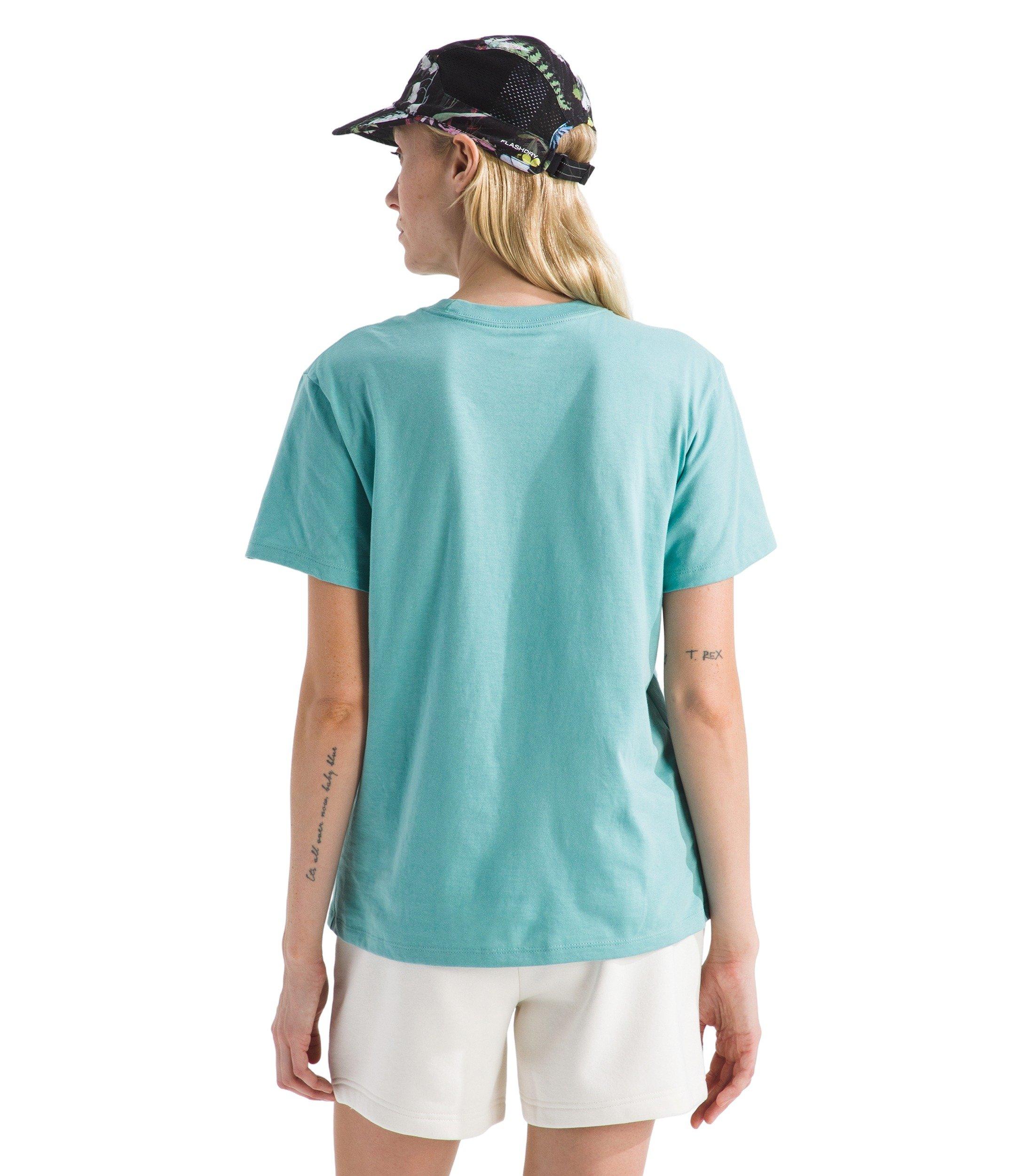 The North Face Women's Evolution Simple Dome Relaxed T-Shirt - Blue - BLUE Thumbnail View 2