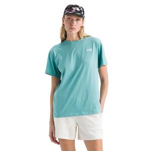 The North Face Women's Evolution Simple Dome Relaxed T-Shirt -Blue