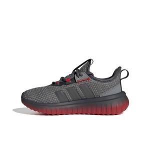 adidas Kaptir 4.0 "Grey Five/Grey Five/Better Scarlet" Preschool Boys' Shoe