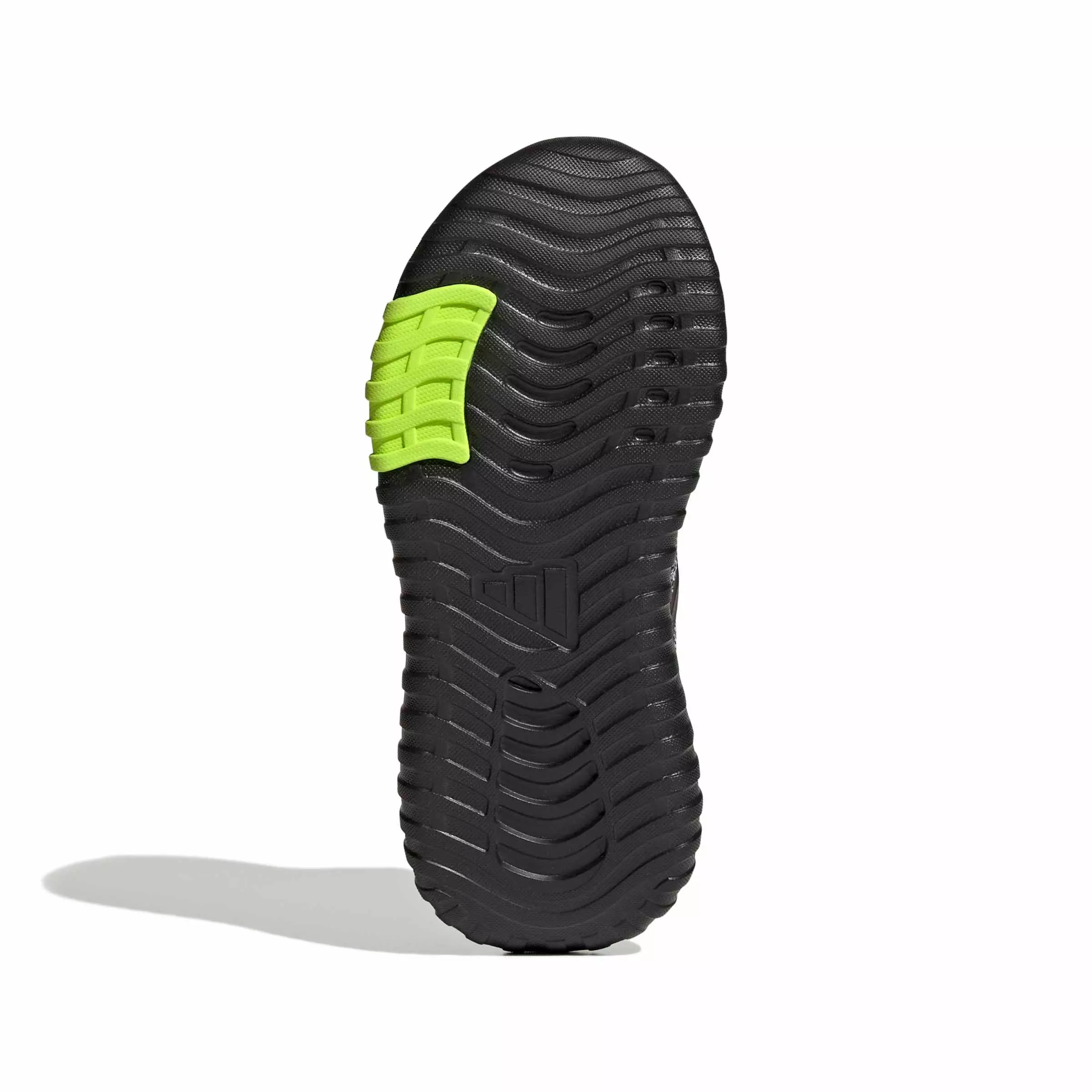 adidas Kaptir 4.0 "Core Black/Core Black/Lucid Lemon" Preschool Boys' Shoe - BLACK/BLACK/LEMON