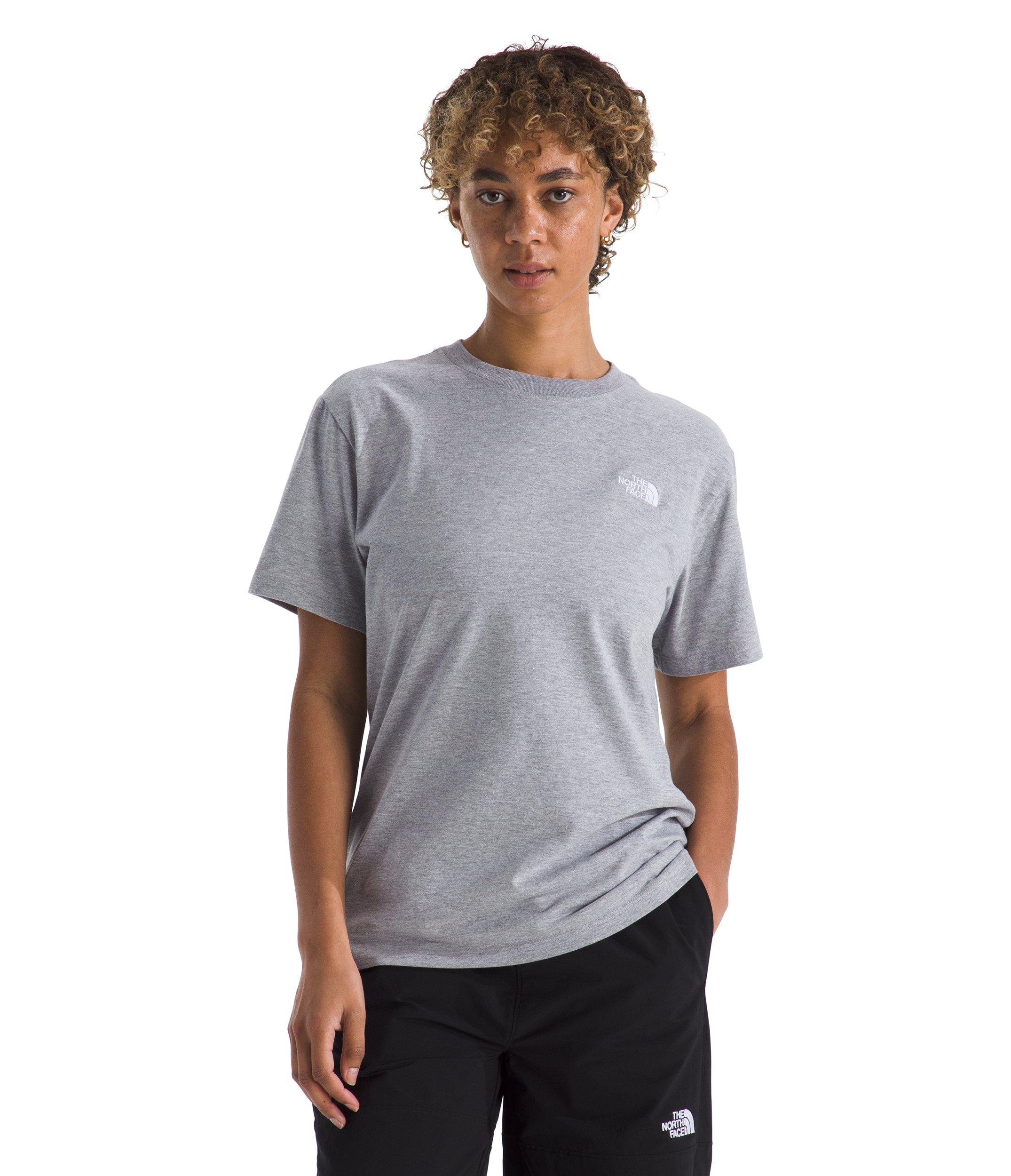 The North Face Women's Evolution Simple Dome Relaxed T-Shirt - Grey - GREY Thumbnail View 1