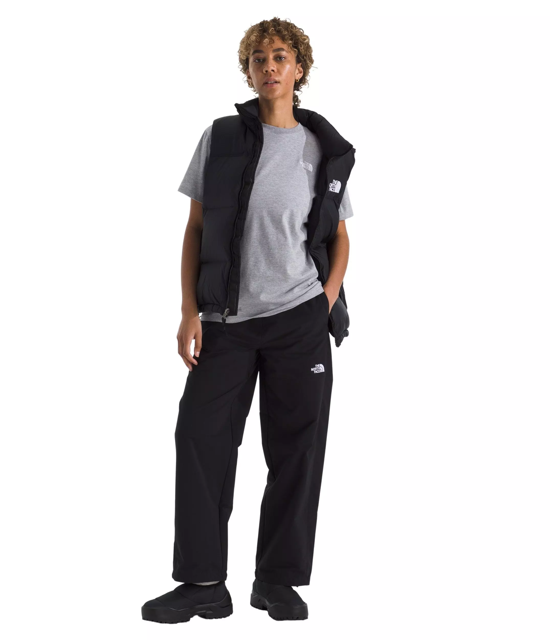 The North Face Women's Evolution Simple Dome Relaxed T-Shirt - Grey - GREY