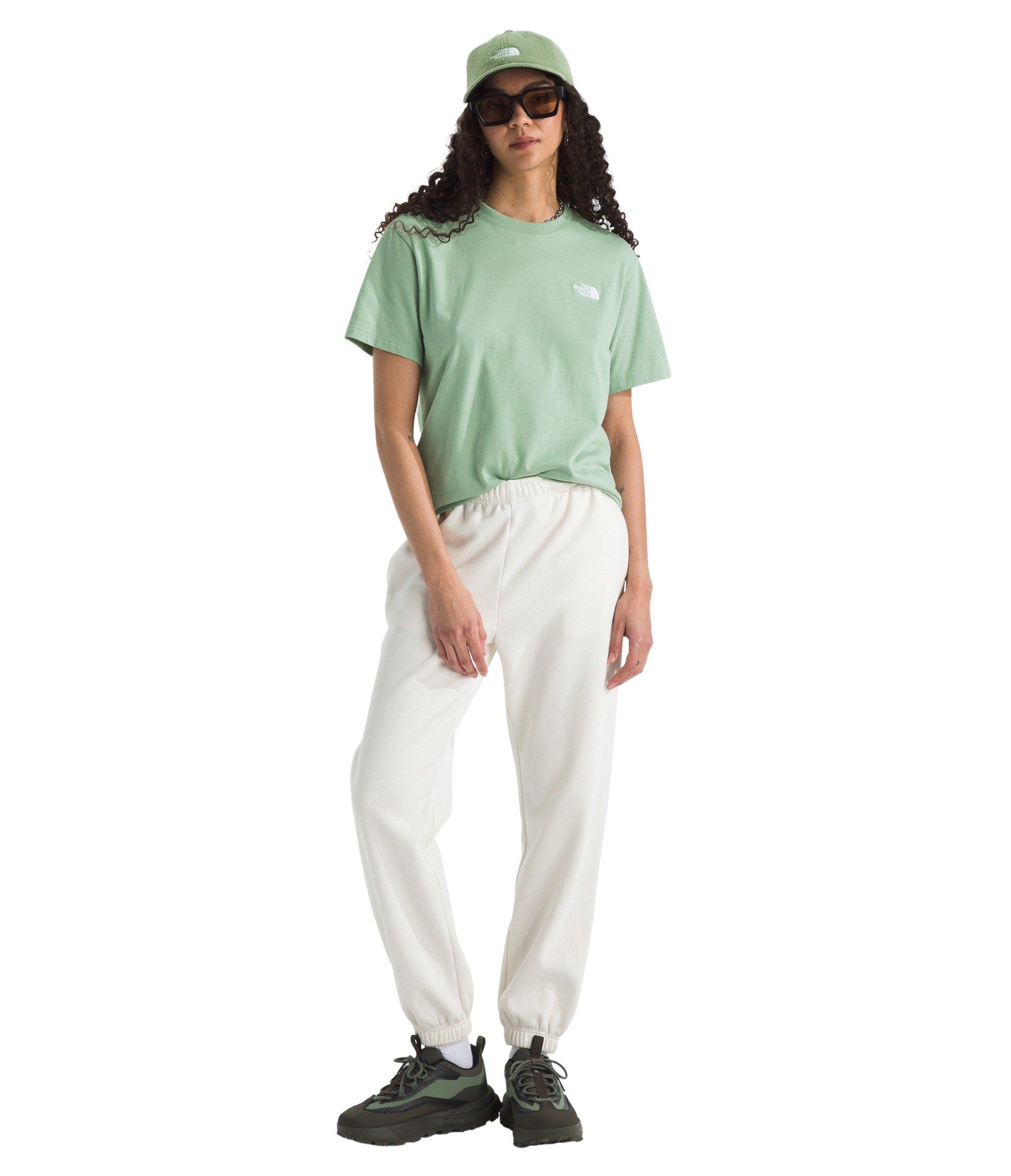 The North Face Women's Evolution Simple Dome Relaxed T-Shirt -Green - GREEN Thumbnail View 3