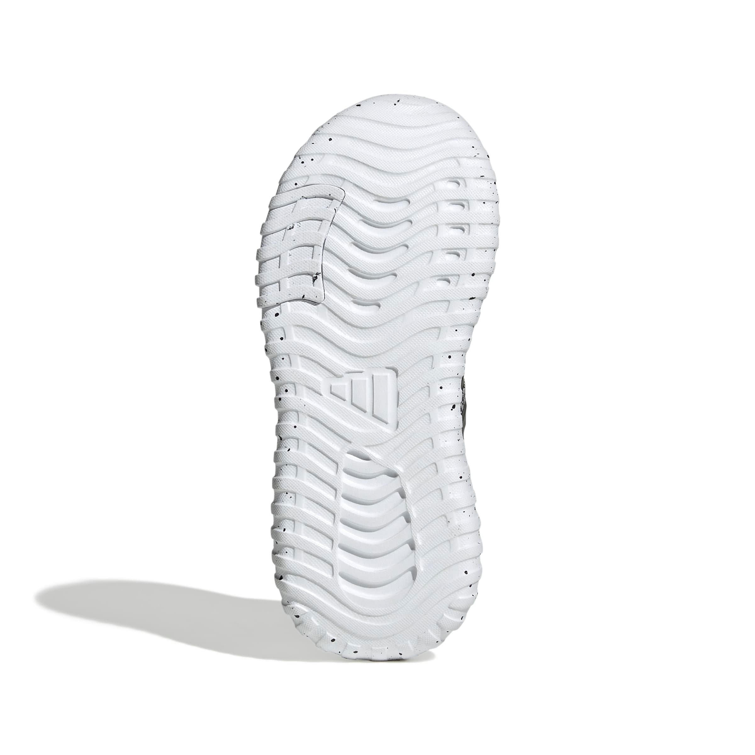 adidas Kaptir 4.0 "Ftwr White/Core Black/Ftwr White" Preschool Boys' Shoe - WHITE/BLACK/WHITE Thumbnail View 6