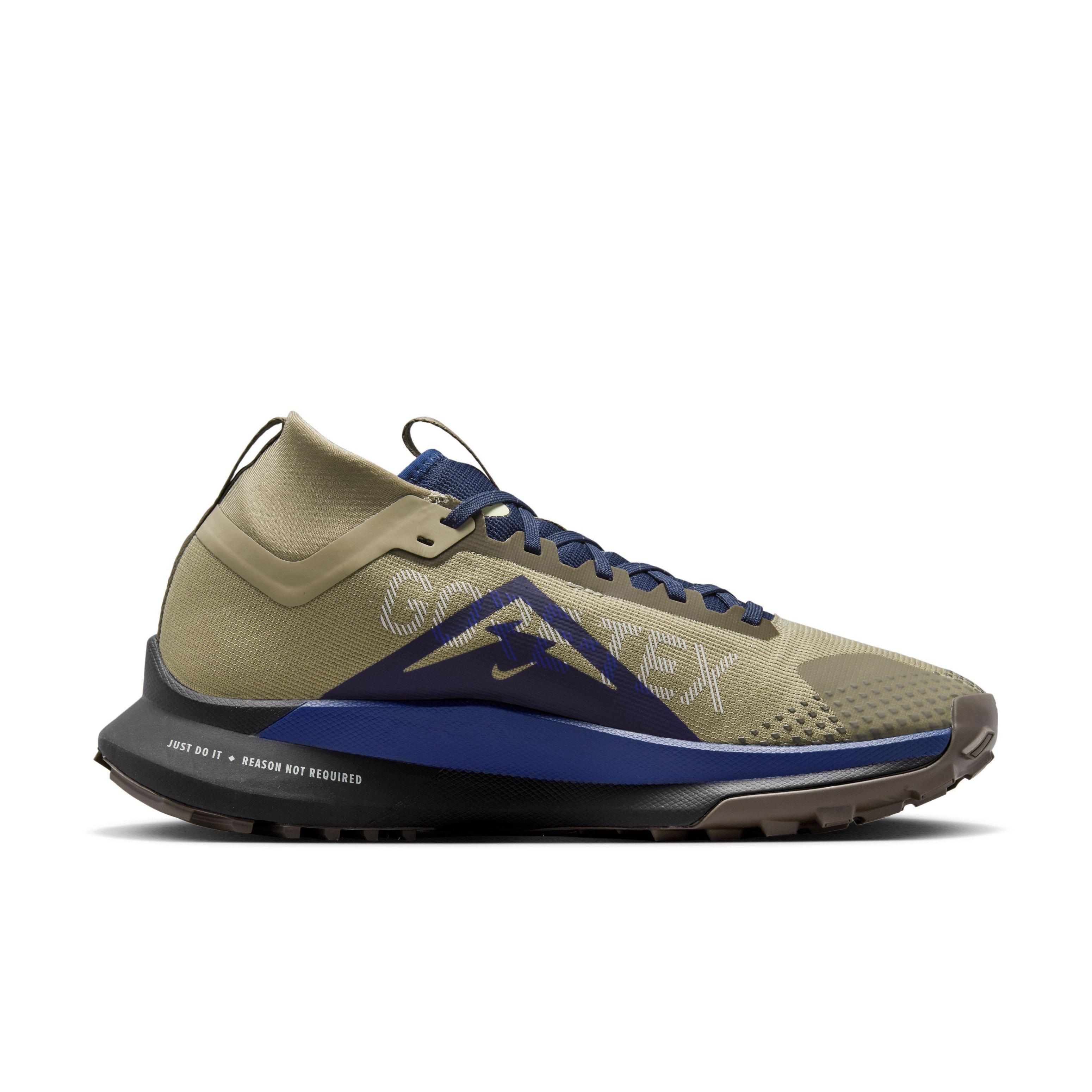 Nike Pegasus Trail 4 GORE-TEX "Khaki/Citron Tint/Light Bone/Ironstone" Men's Trail Running Shoe - KHAKI/CITRON/LT BONE/IRONSTONE Thumbnail View 1