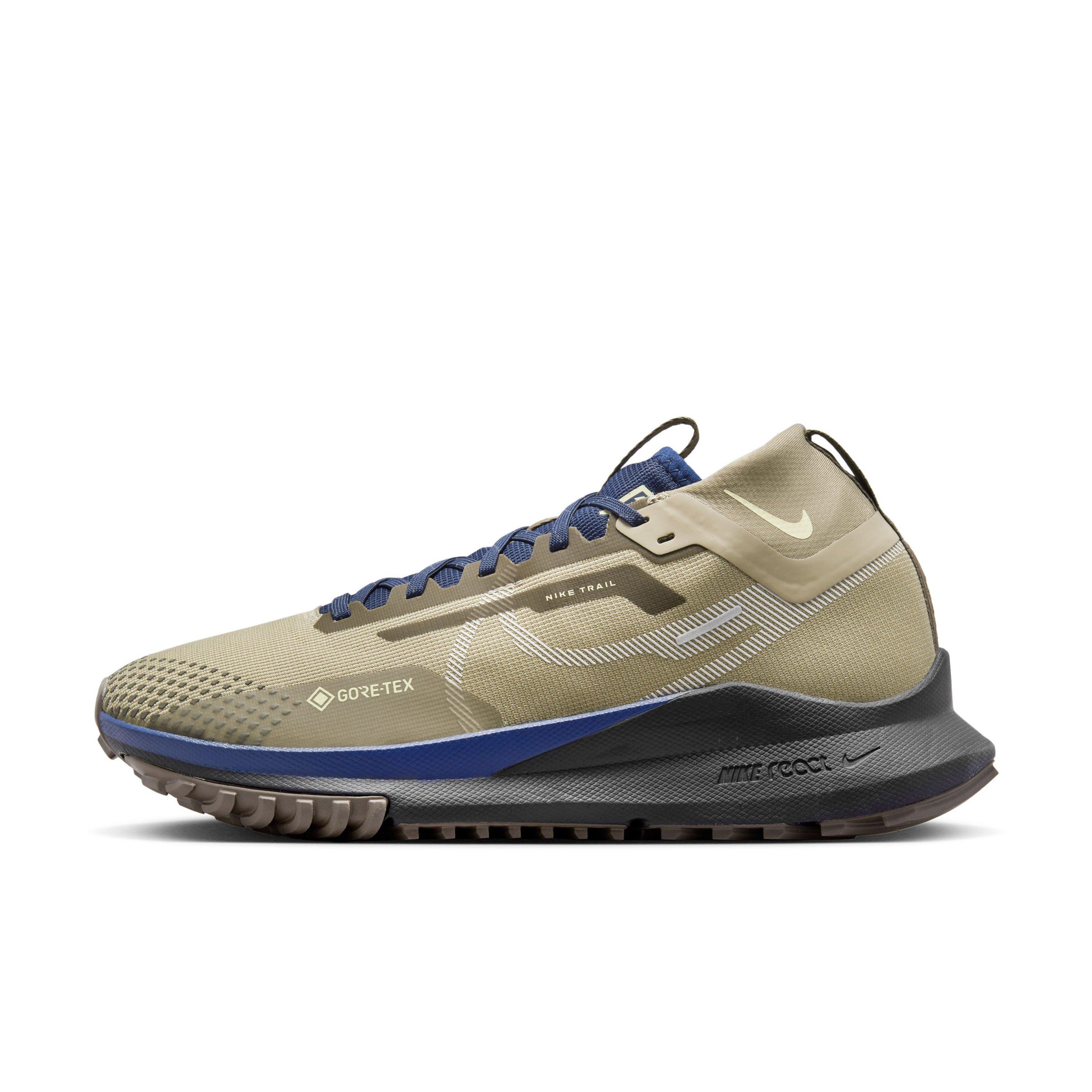 Nike Pegasus Trail 4 GORE-TEX "Khaki/Citron Tint/Light Bone/Ironstone" Men's Trail Running Shoe - KHAKI/CITRON/LT BONE/IRONSTONE Thumbnail View 2