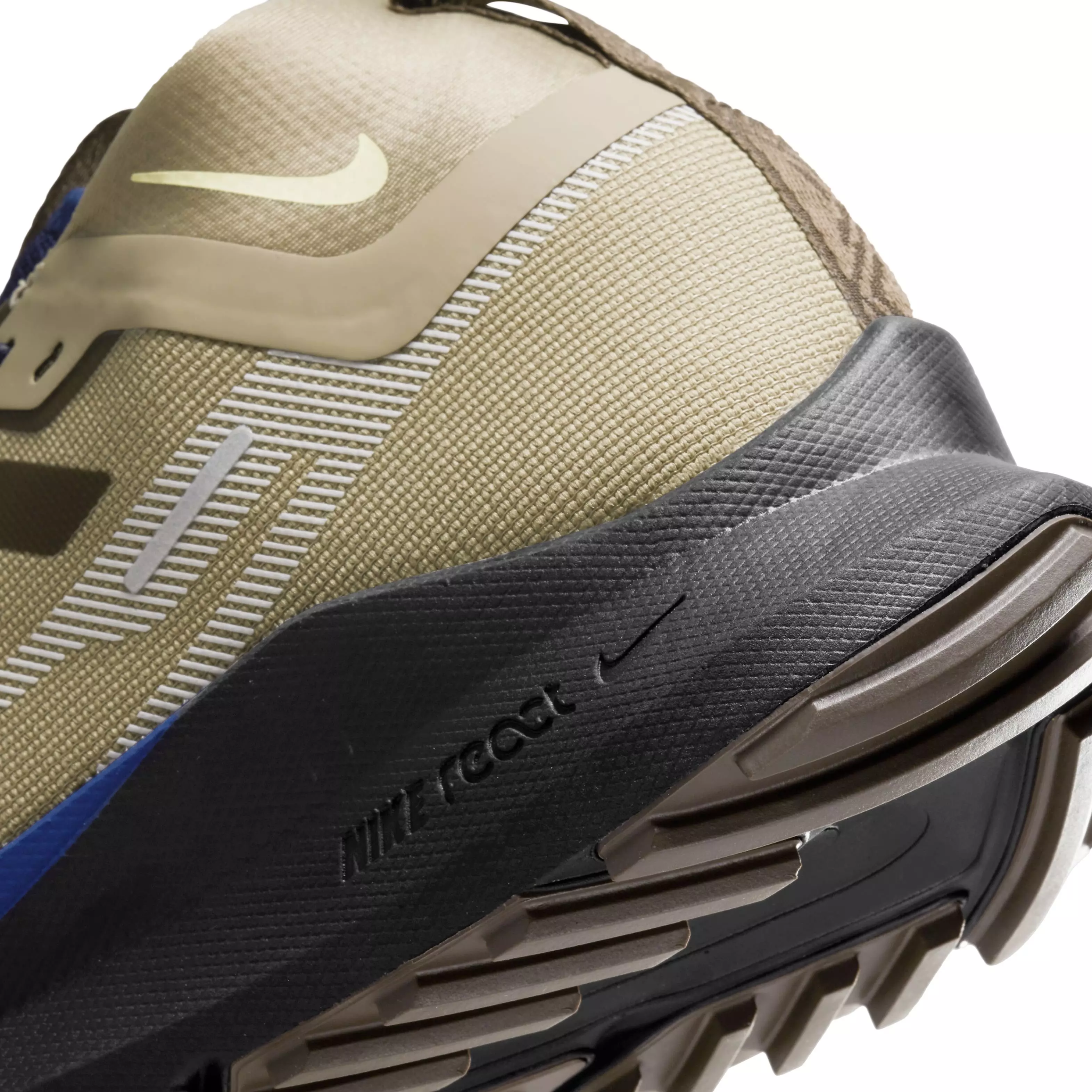 Nike Pegasus Trail 4 GORE-TEX "Khaki/Citron Tint/Light Bone/Ironstone" Men's Trail Running Shoe - KHAKI/CITRON/LT BONE/IRONSTONE