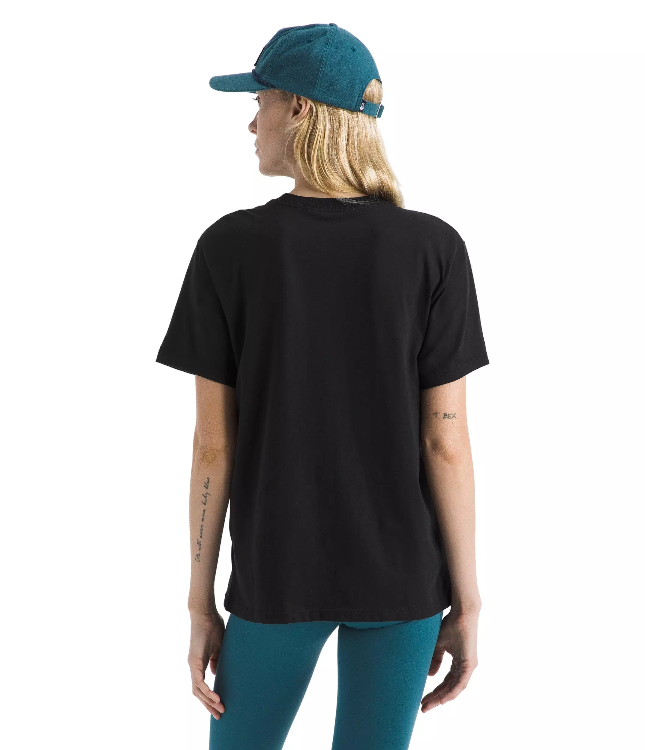 The North Face Women's Evolution Simple Dome Relaxed T-Shirt - Black - BLACK
