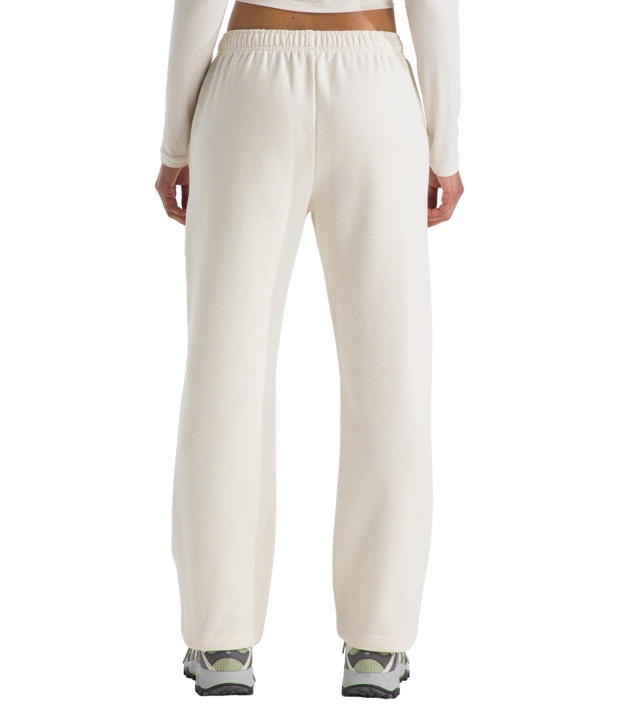 The North Face Women's Evolution Simple Dome Straight Sweatpants - White - WHITE Thumbnail View 2